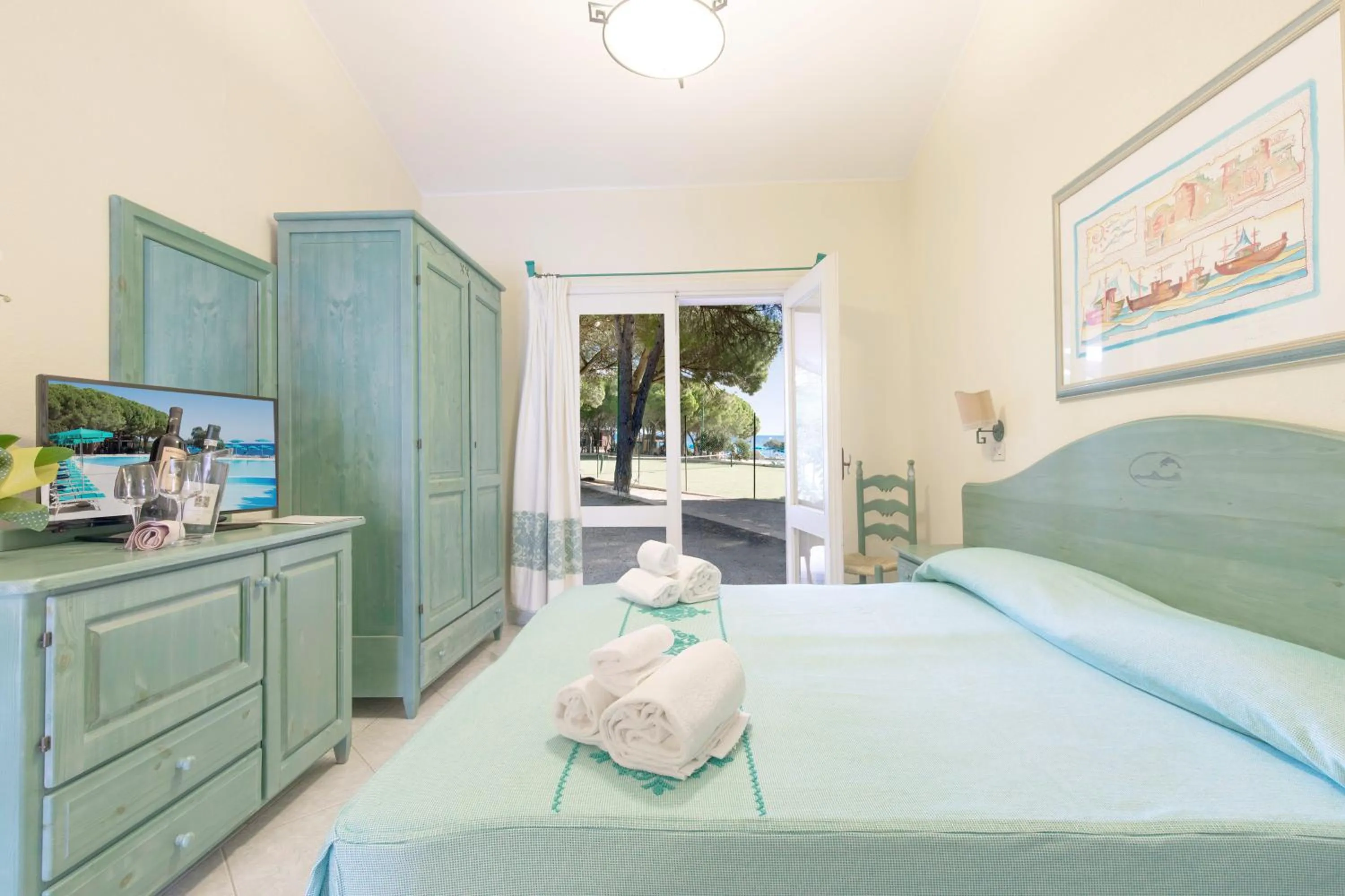 Bedroom, Bed in Club Hotel Marina Seada Beach