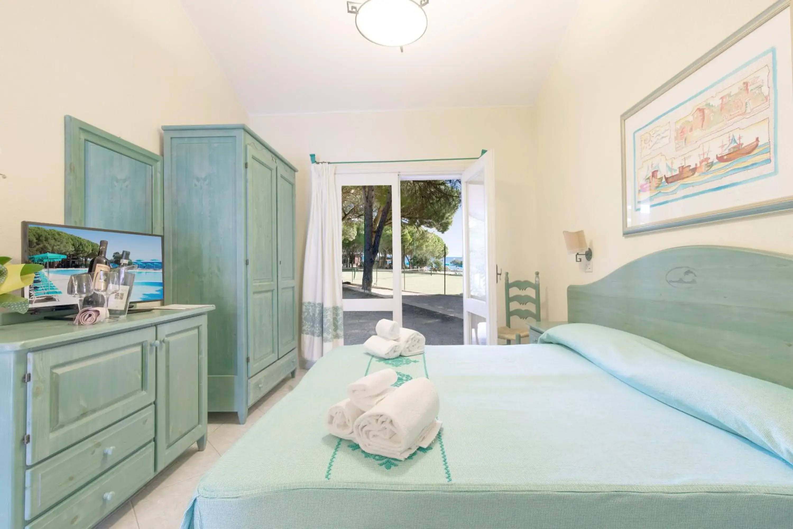 Bedroom, Bed in Club Hotel Marina Seada Beach Bedroom, Bed in Club Hotel Marina Seada Beach