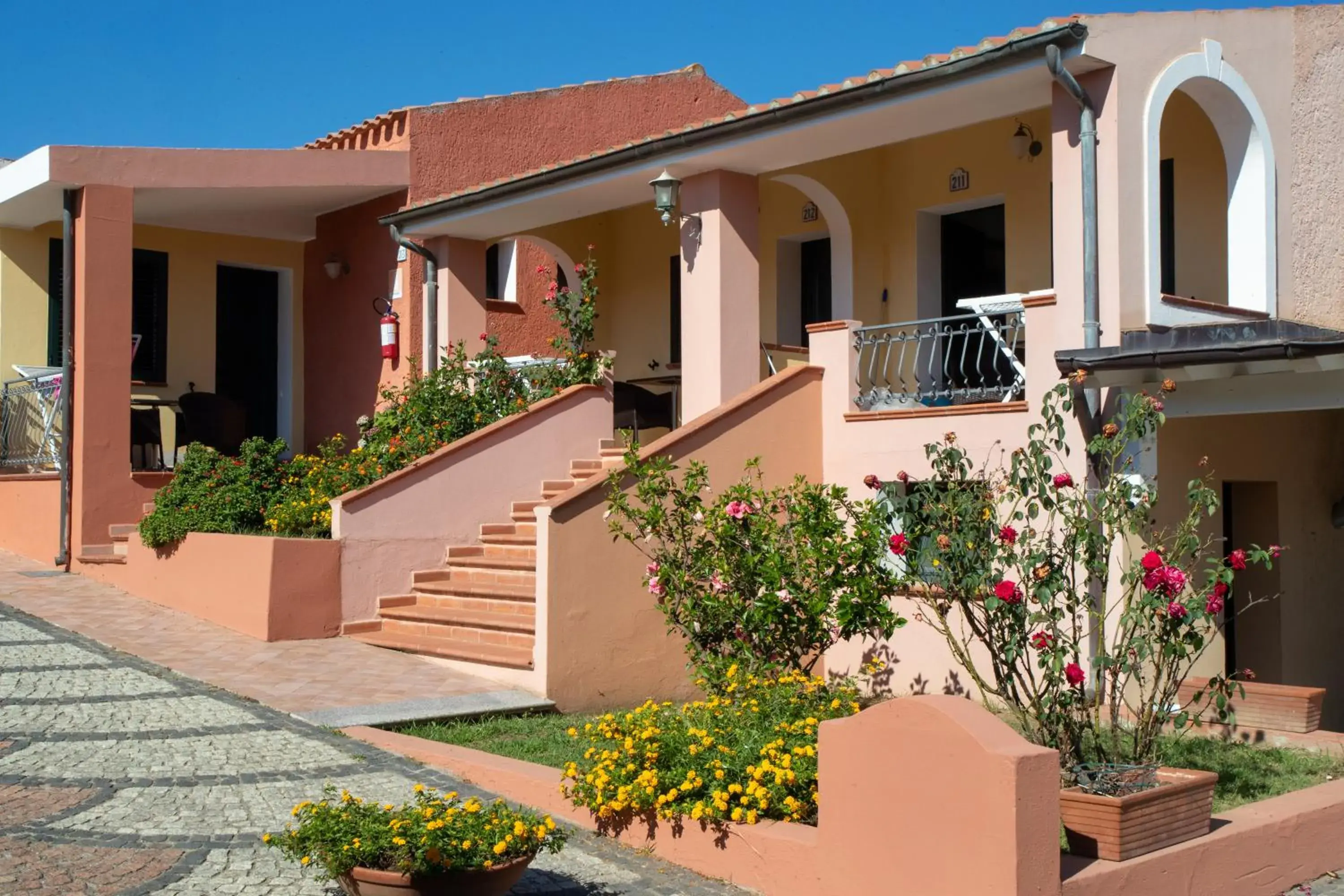 Property building in Club Hotel Marina Seada Beach Property building in Club Hotel Marina Seada Beach