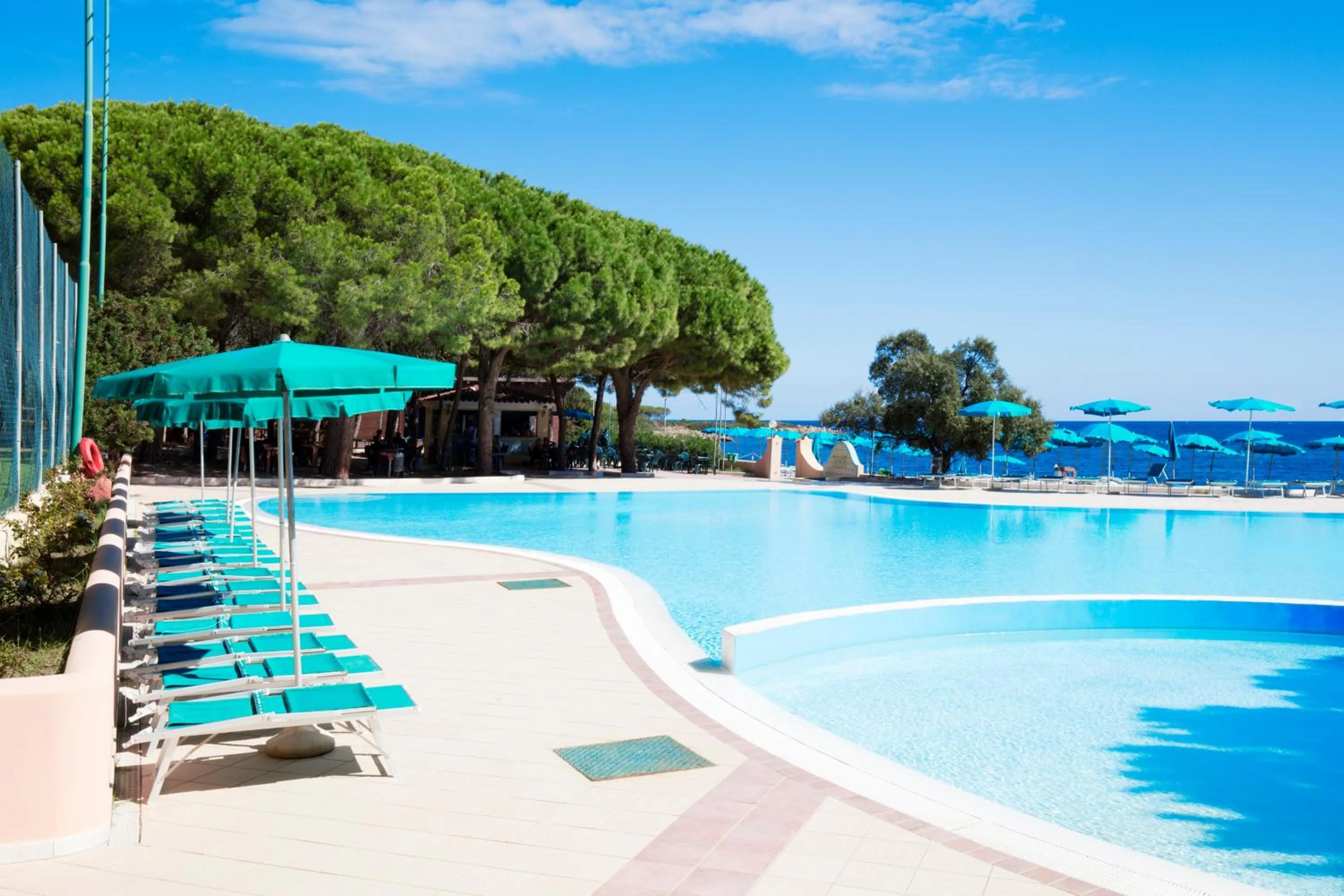 Swimming pool in Club Hotel Marina Seada Beach