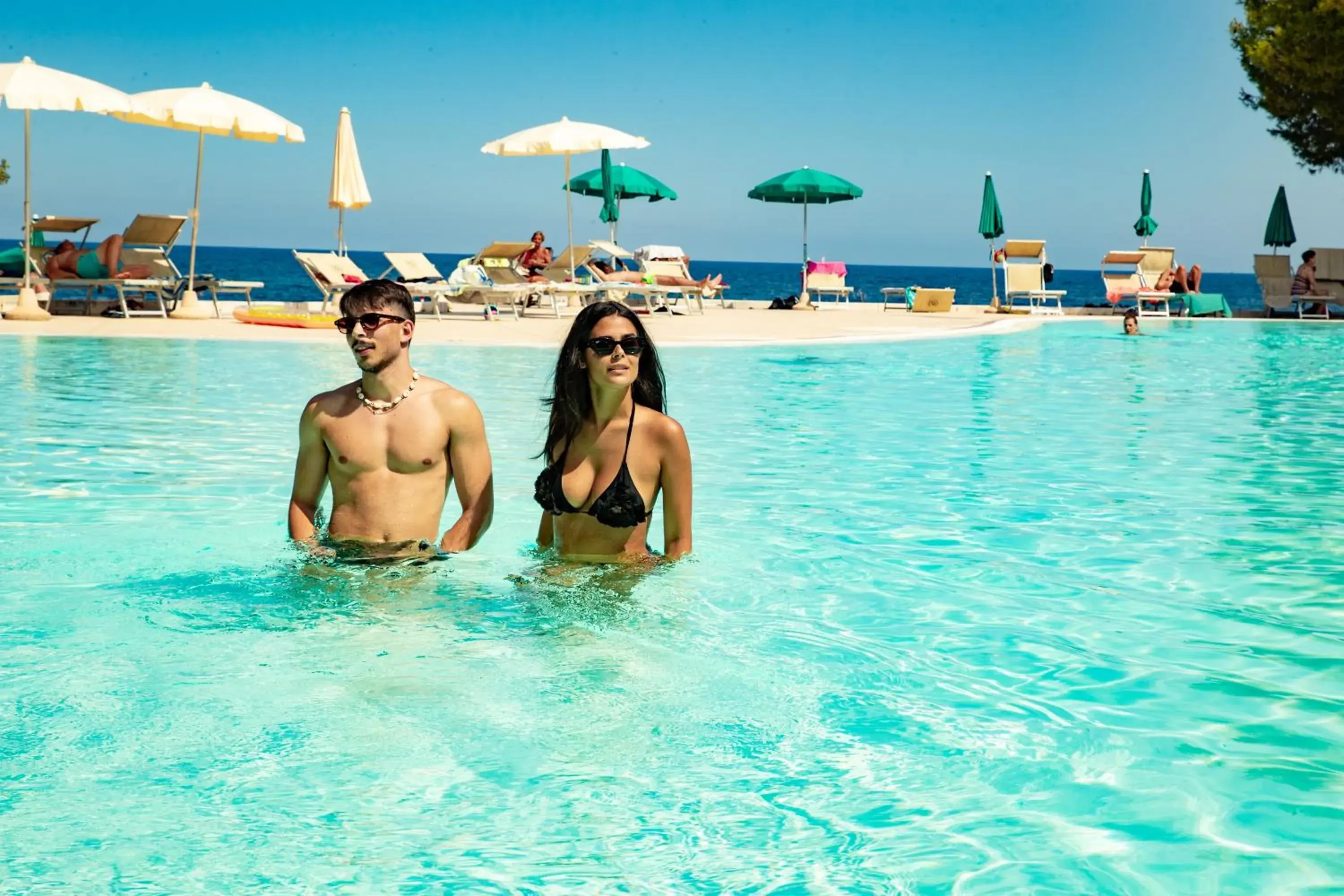 Swimming pool in Club Hotel Marina Seada Beach Swimming pool in Club Hotel Marina Seada Beach