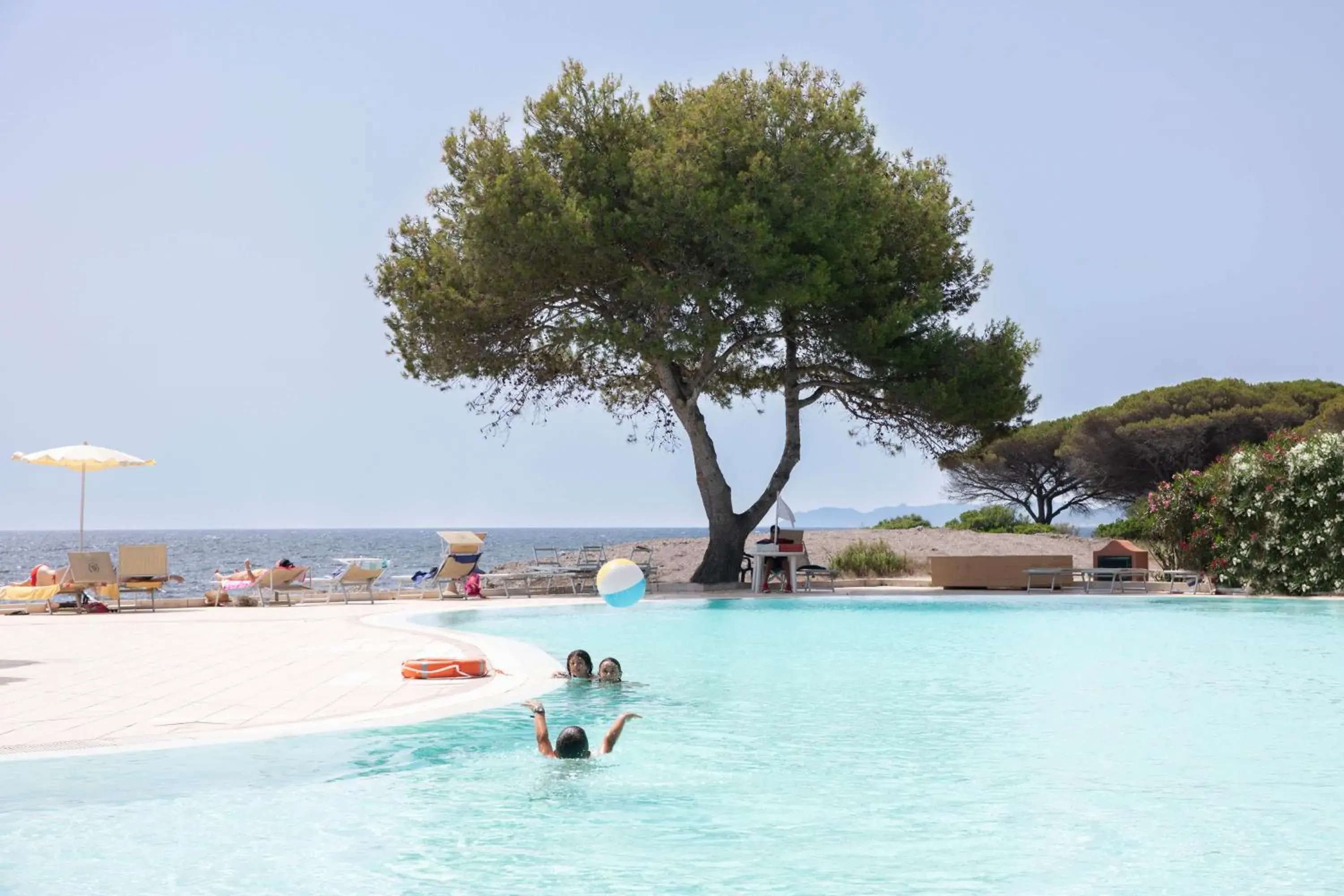 Pool view in Club Hotel Marina Seada Beach Pool view in Club Hotel Marina Seada Beach