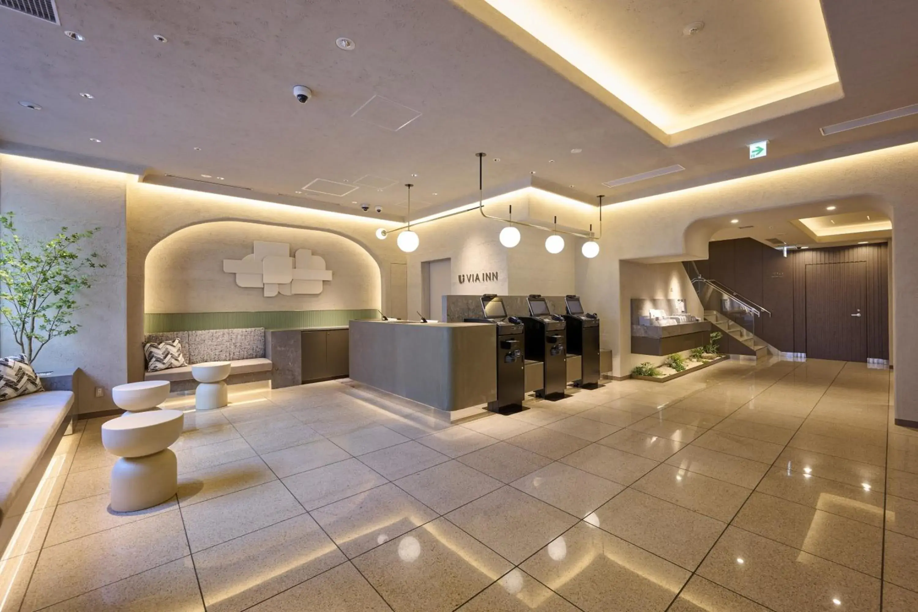 Lobby or reception in Via Inn Shinjuku Lobby or reception in Via Inn Shinjuku