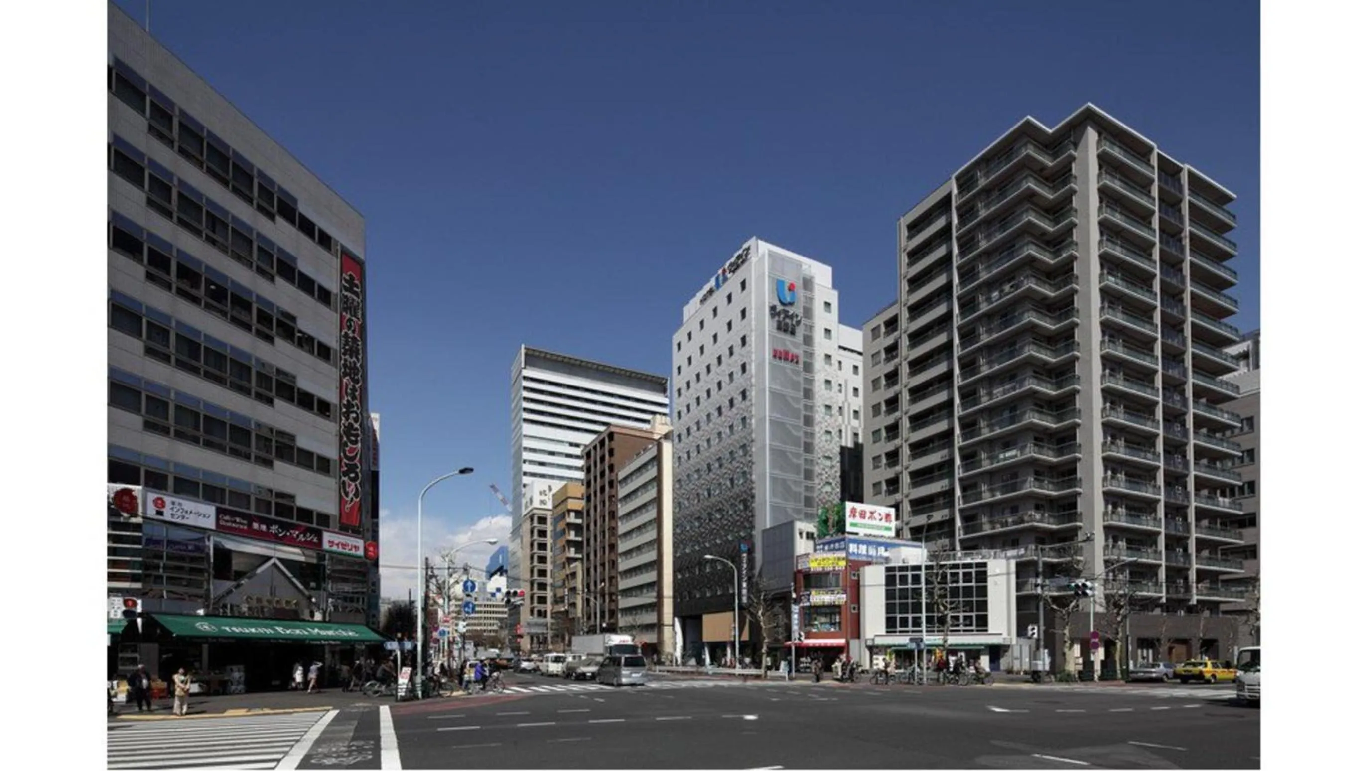 Location in Via Inn Higashiginza