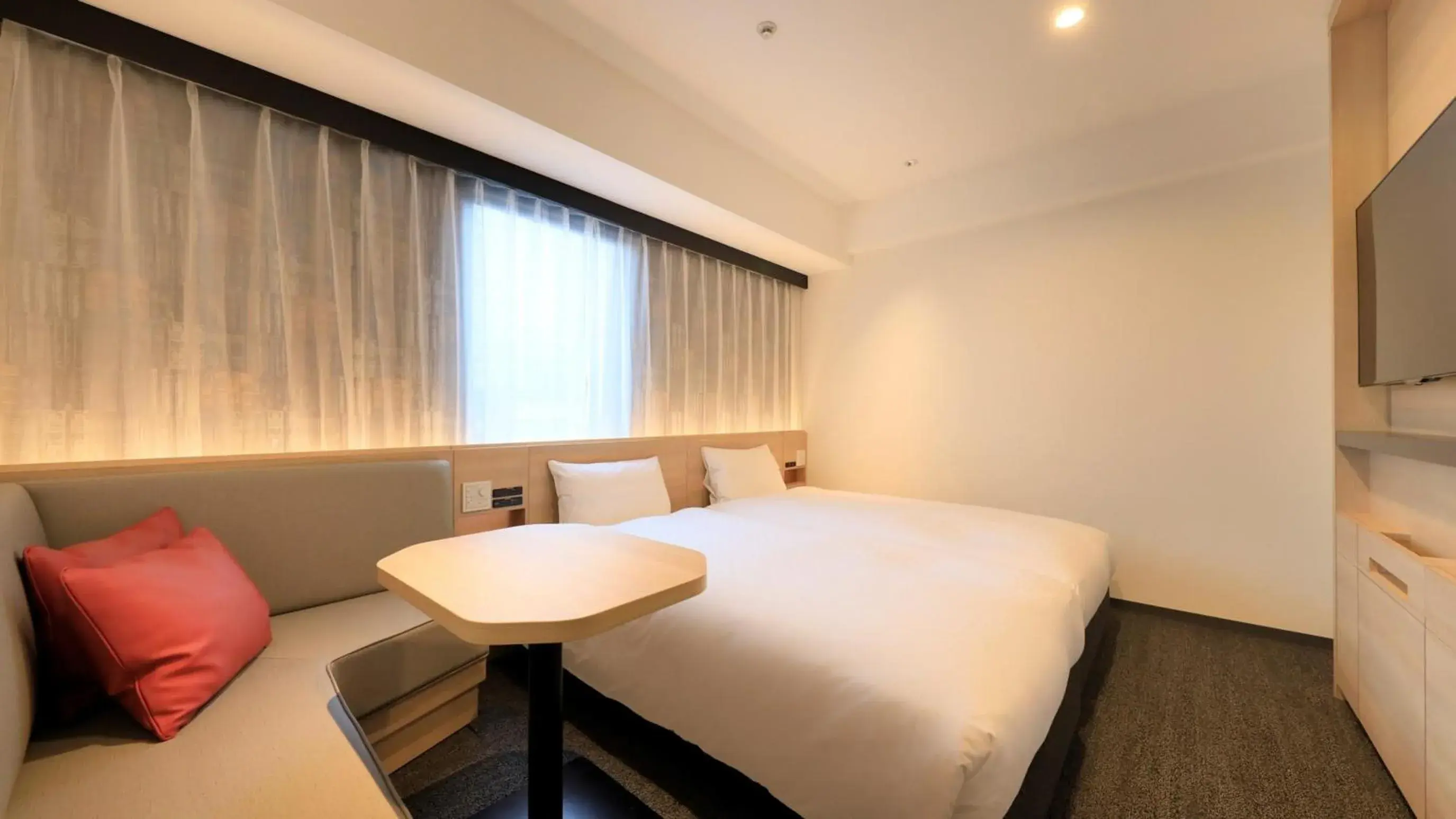 Bedroom, Bed in Via Inn Iidabashi Korakuen Bedroom, Bed in Via Inn Iidabashi Korakuen