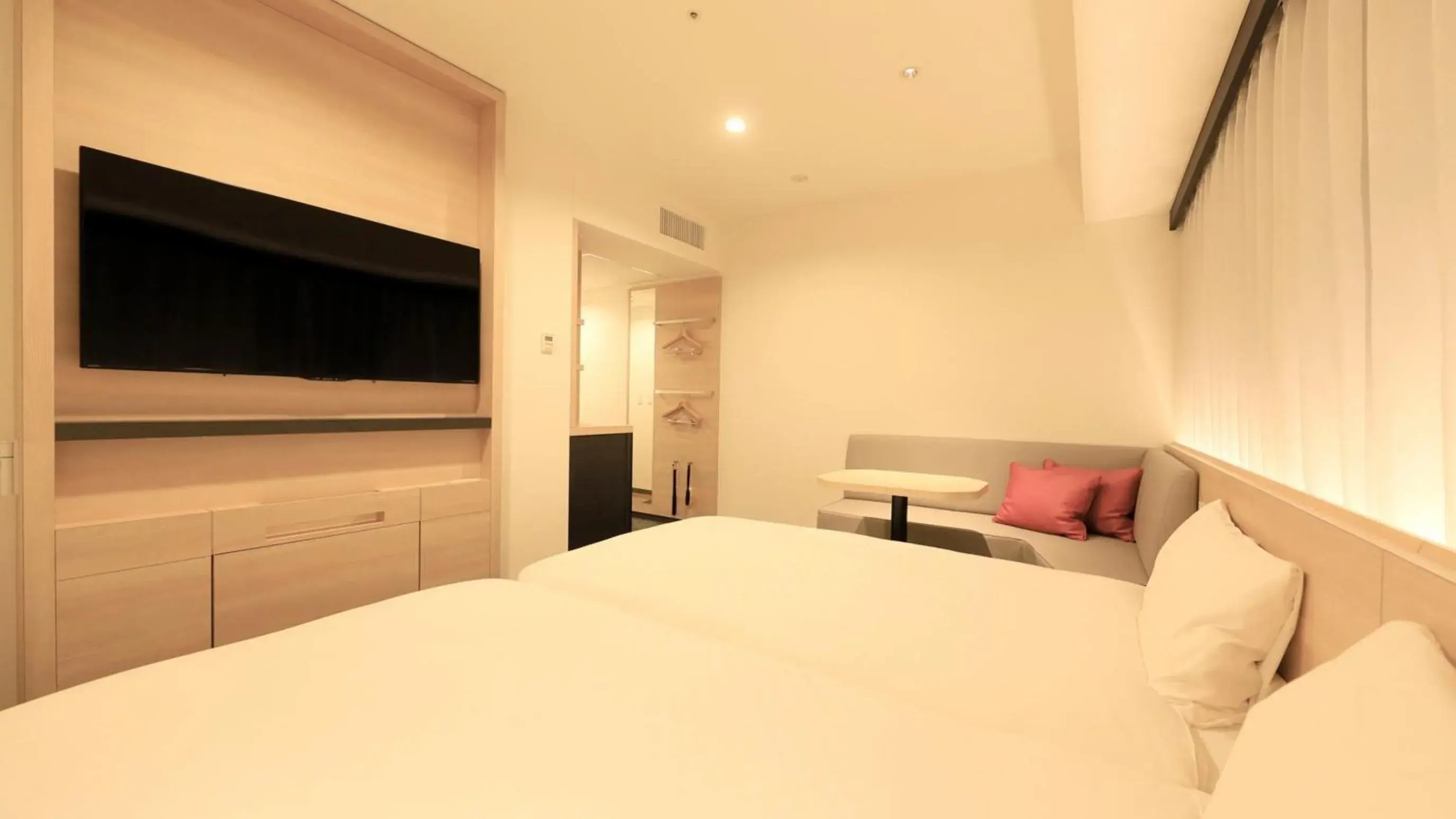 Bedroom, Bed in Via Inn Iidabashi Korakuen Bedroom, Bed in Via Inn Iidabashi Korakuen