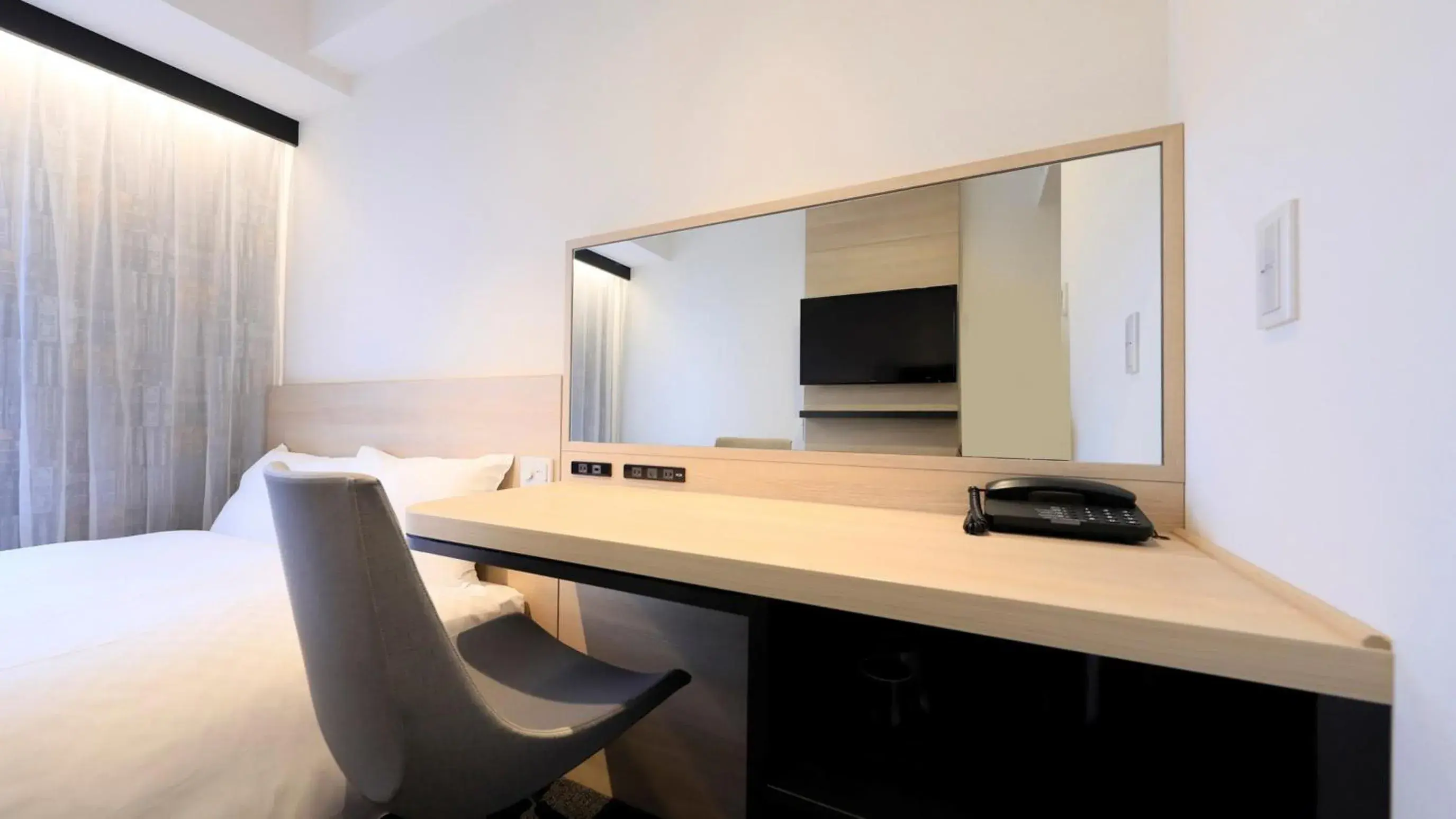 Bedroom, Bed in Via Inn Iidabashi Korakuen Bedroom, Bed in Via Inn Iidabashi Korakuen