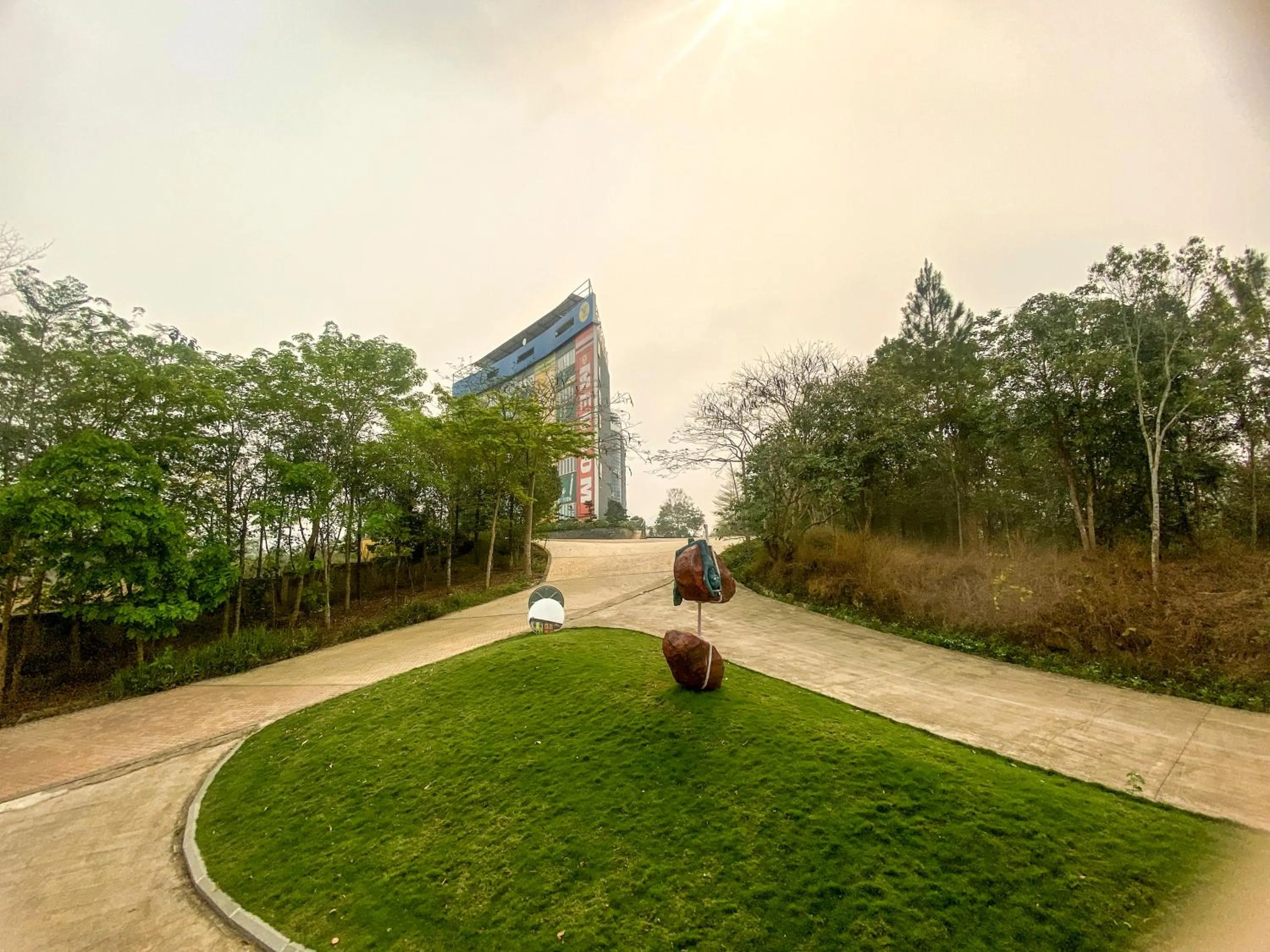 Natural landscape in MEDDOM Park