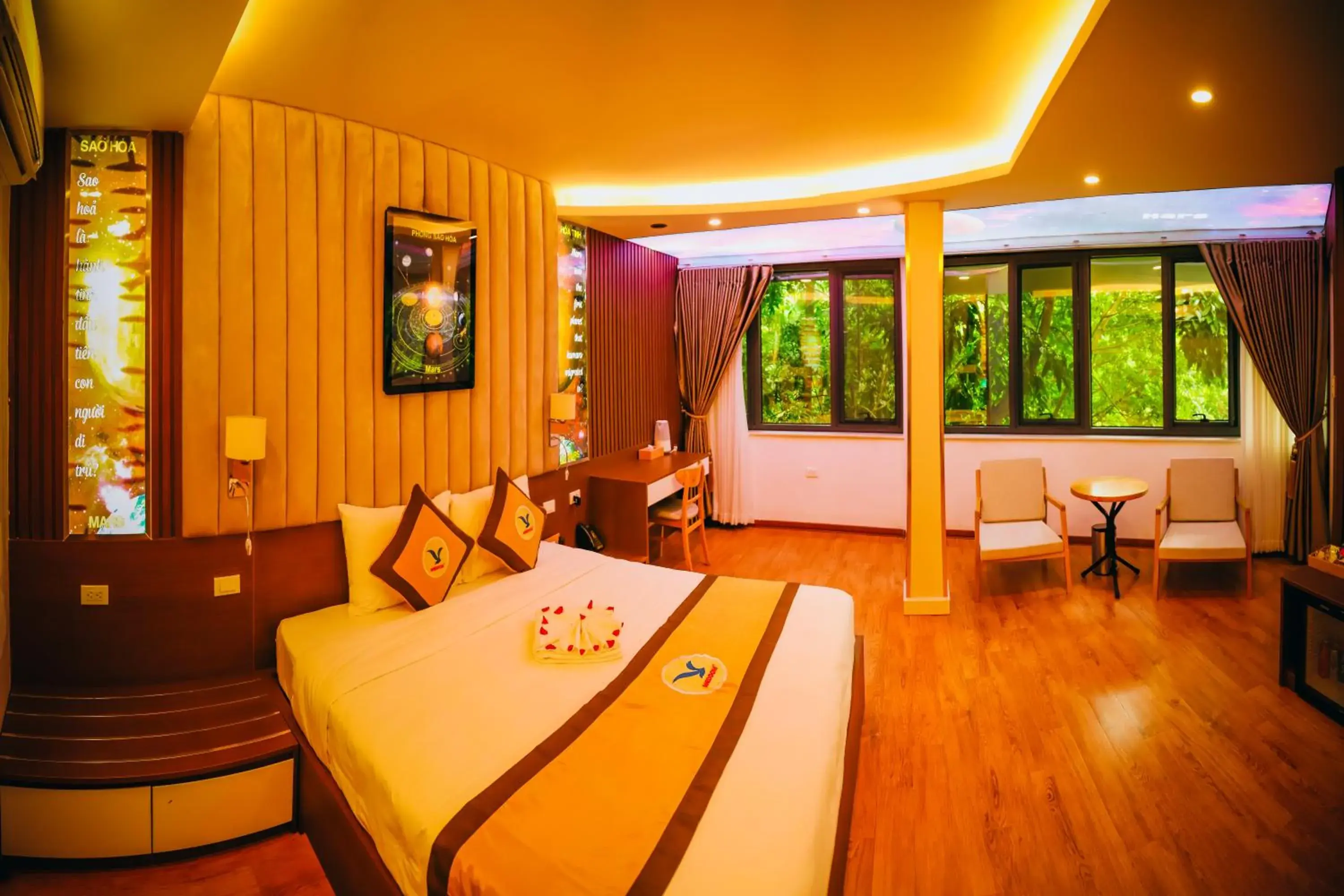 King Room with Garden View in MEDDOM Park King Room with Garden View in MEDDOM Park