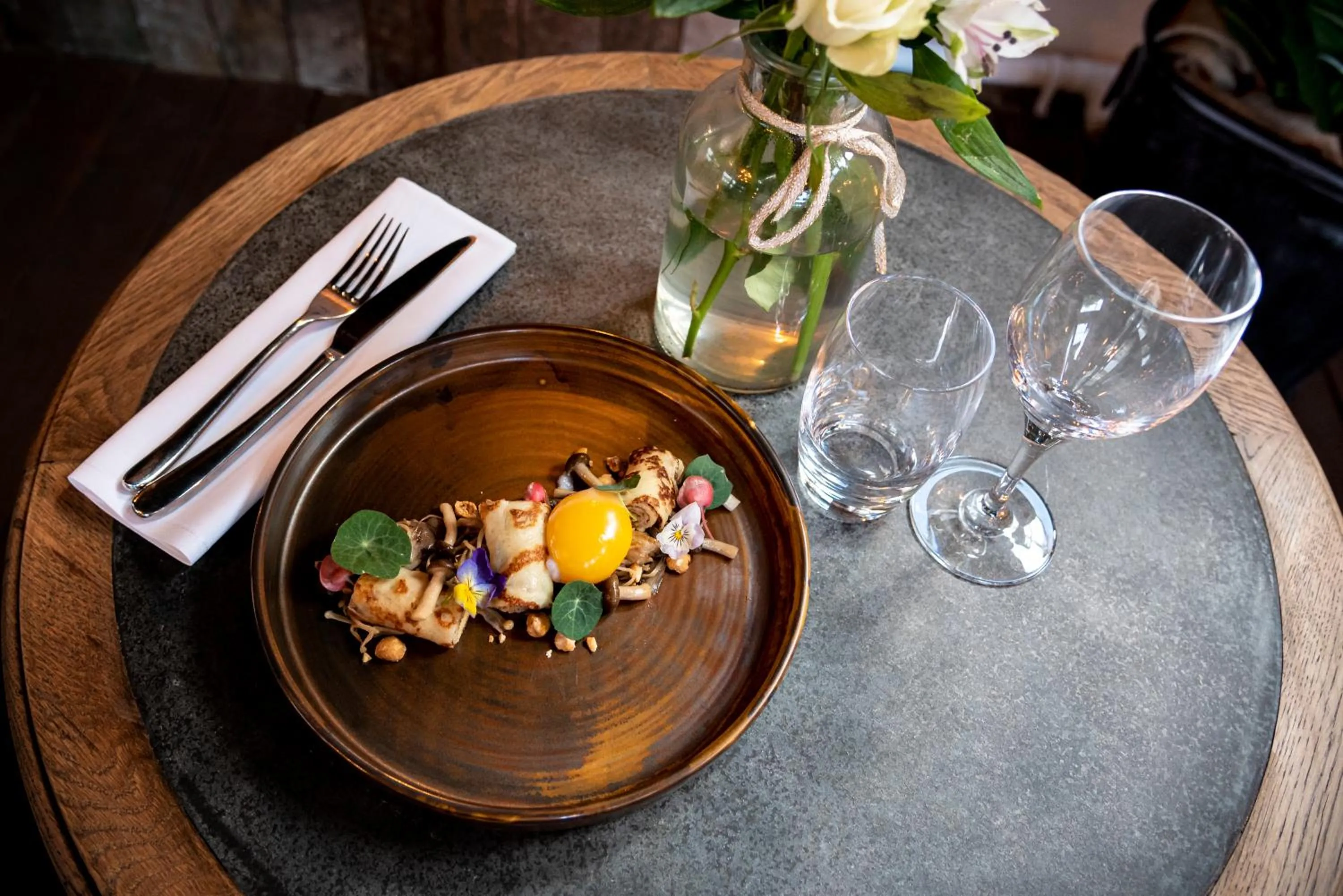 Food in The Queen's Arms