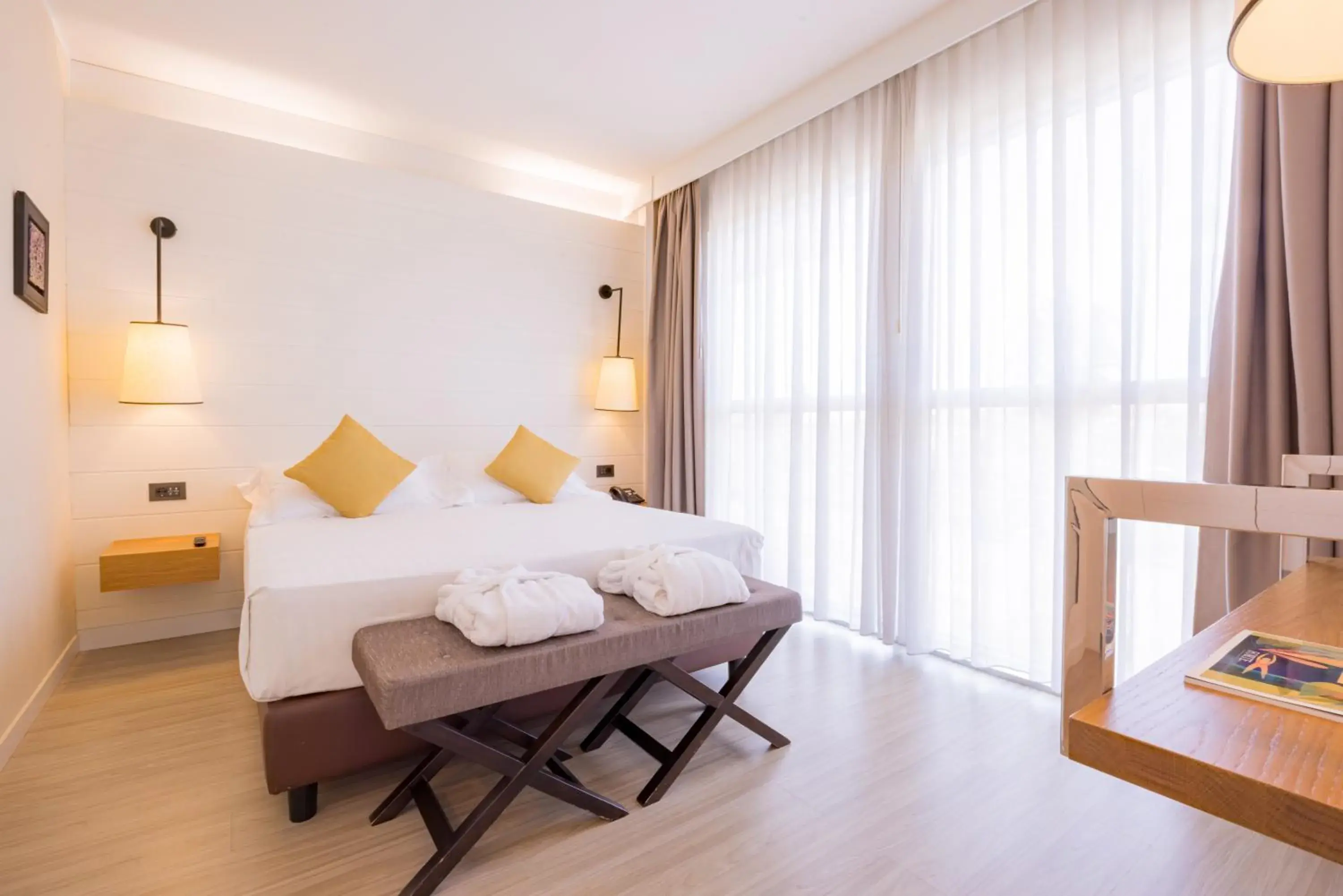 Bedroom, Bed in Hotel Viareggio Bedroom, Bed in Hotel Viareggio