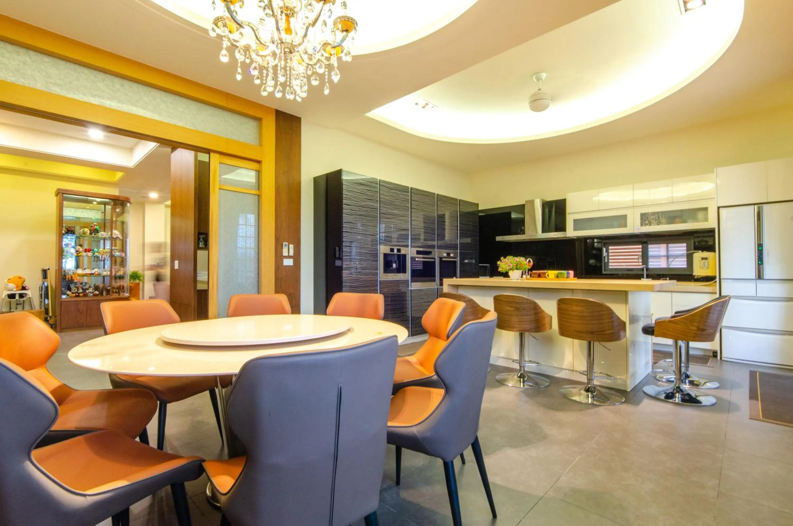 Kitchen or kitchenette in Relax BnB