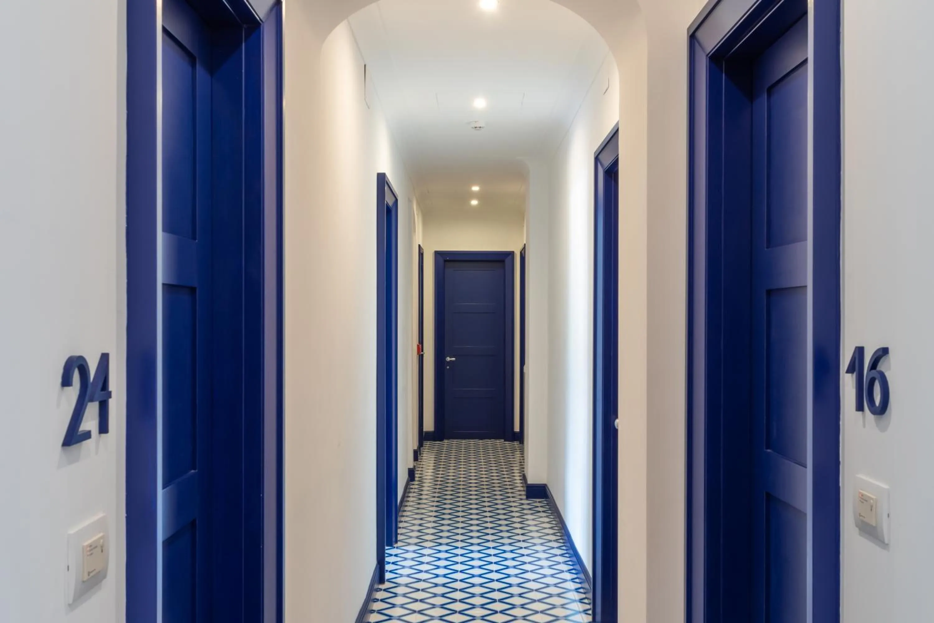 Decorative detail in Hotel Mignon Meublè