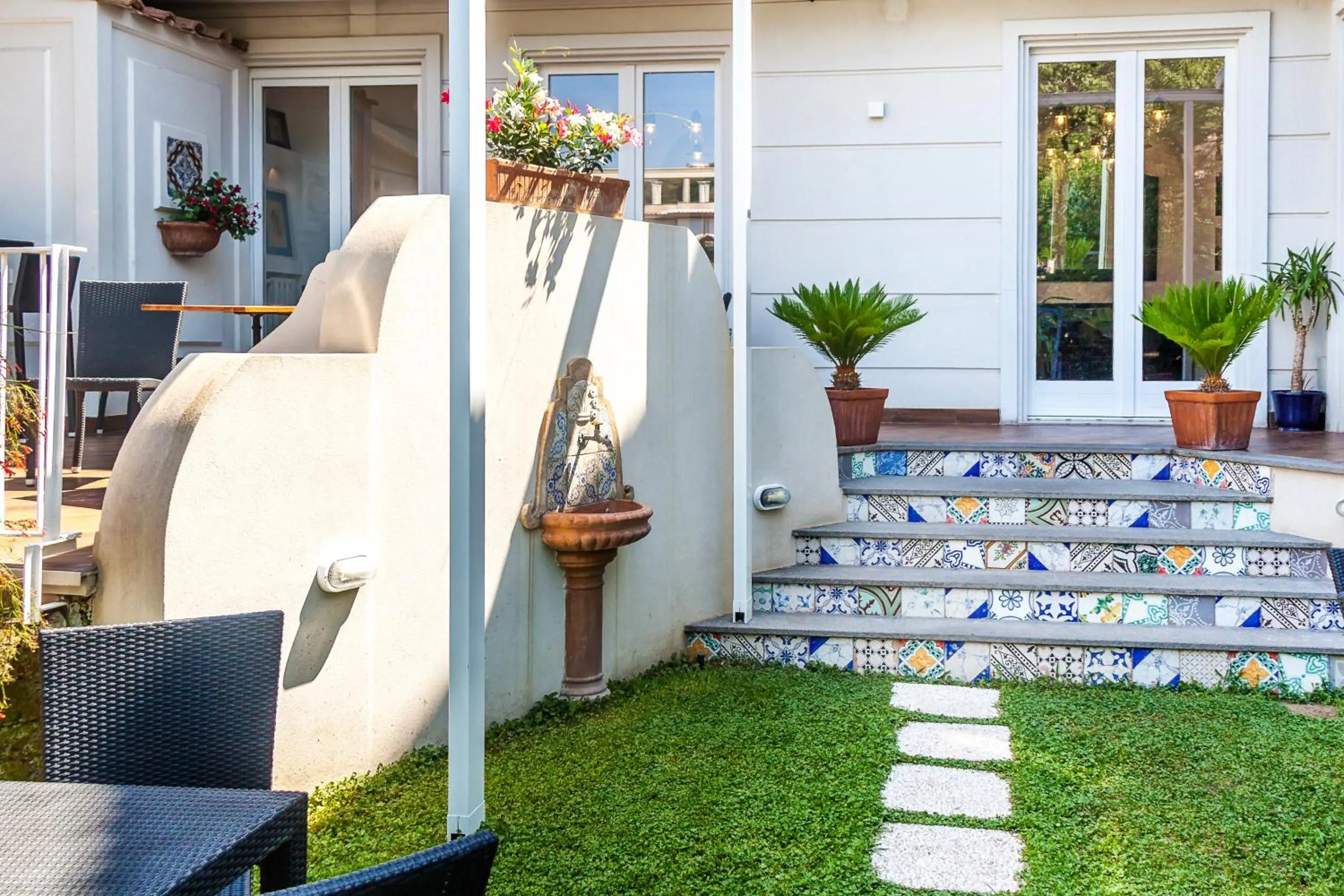 Garden in Hotel Mignon Meublè