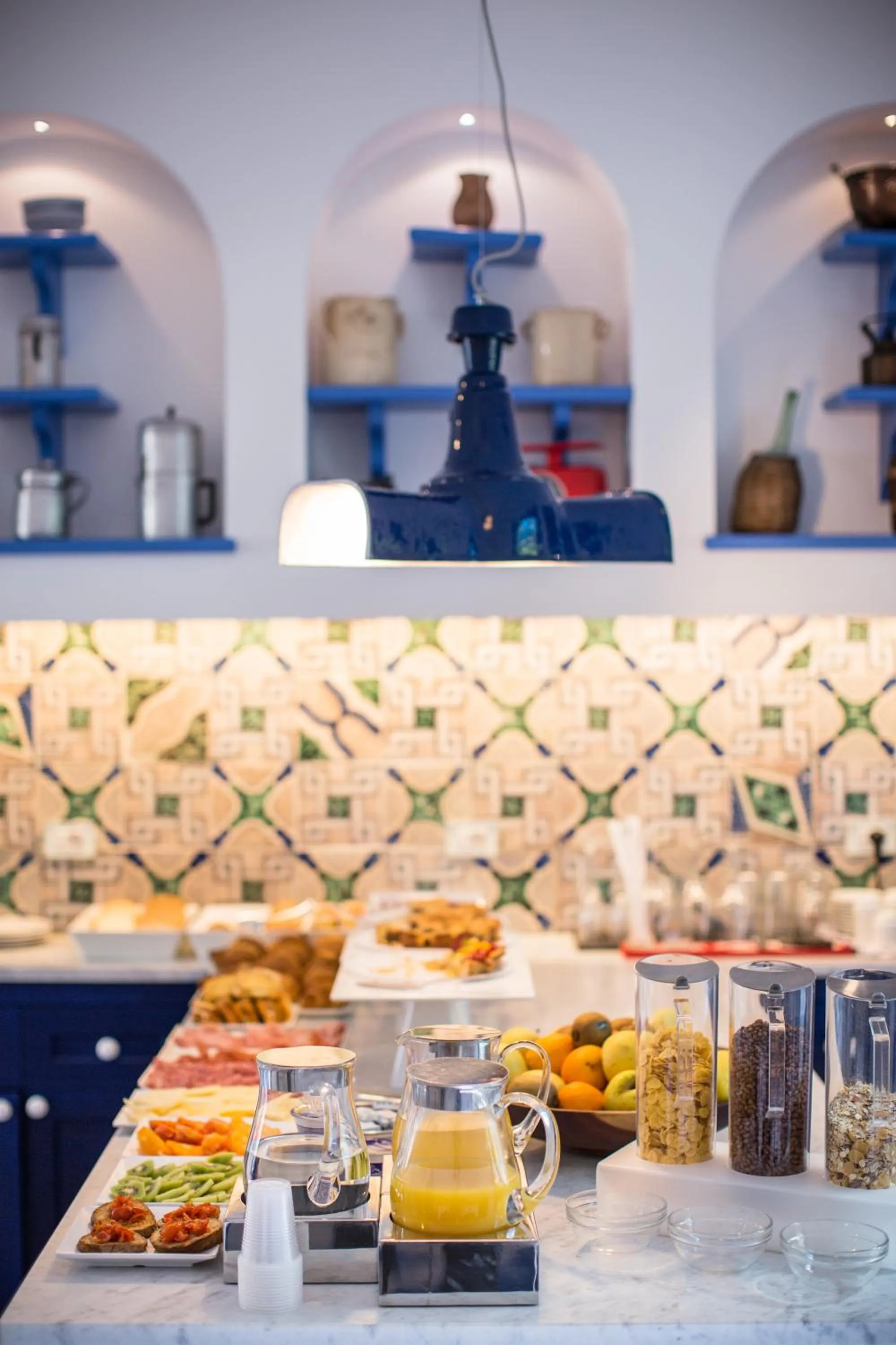 Buffet breakfast in Hotel Mignon Meublè