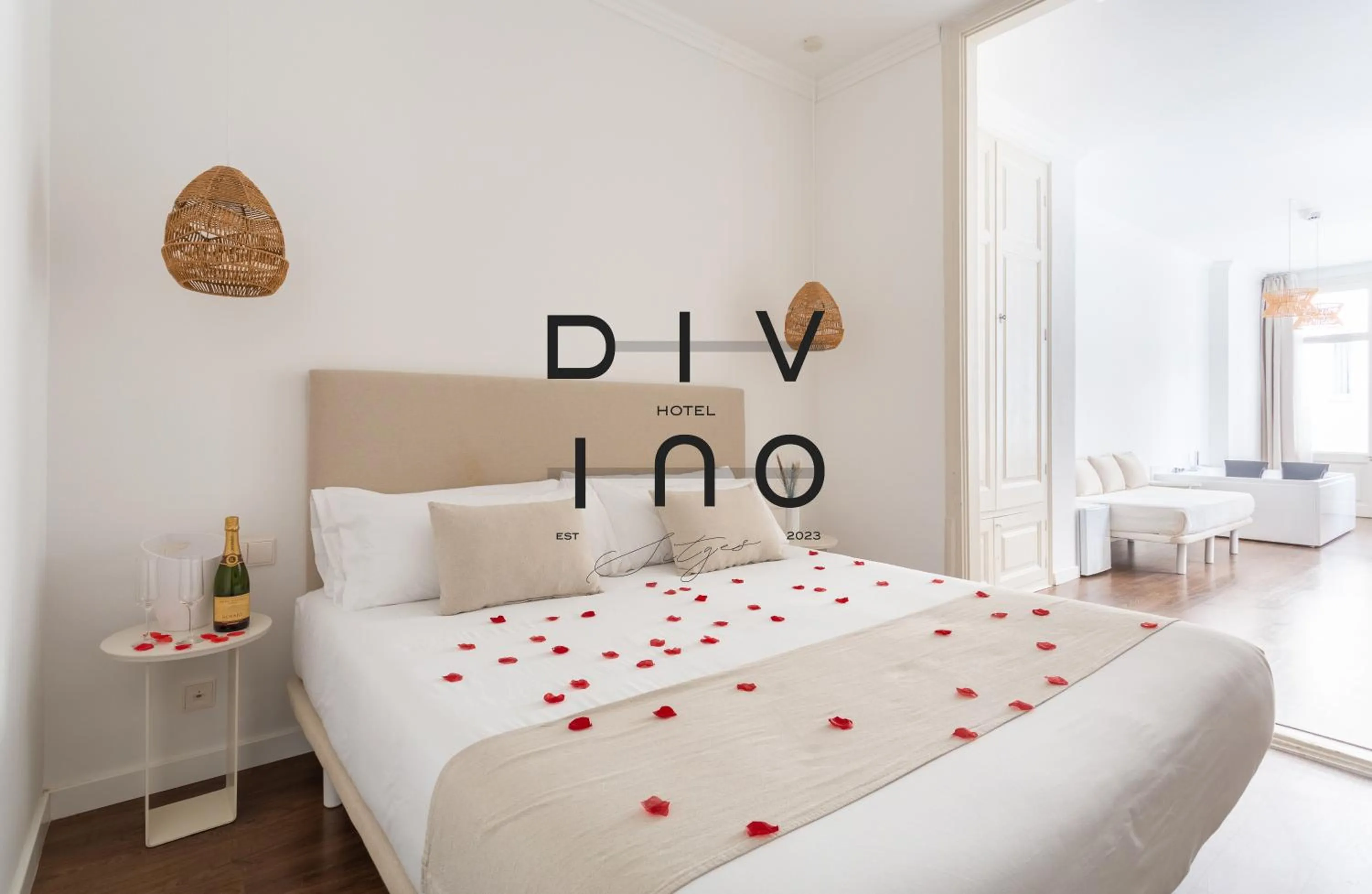 Bed in Divino Hotel Boutique