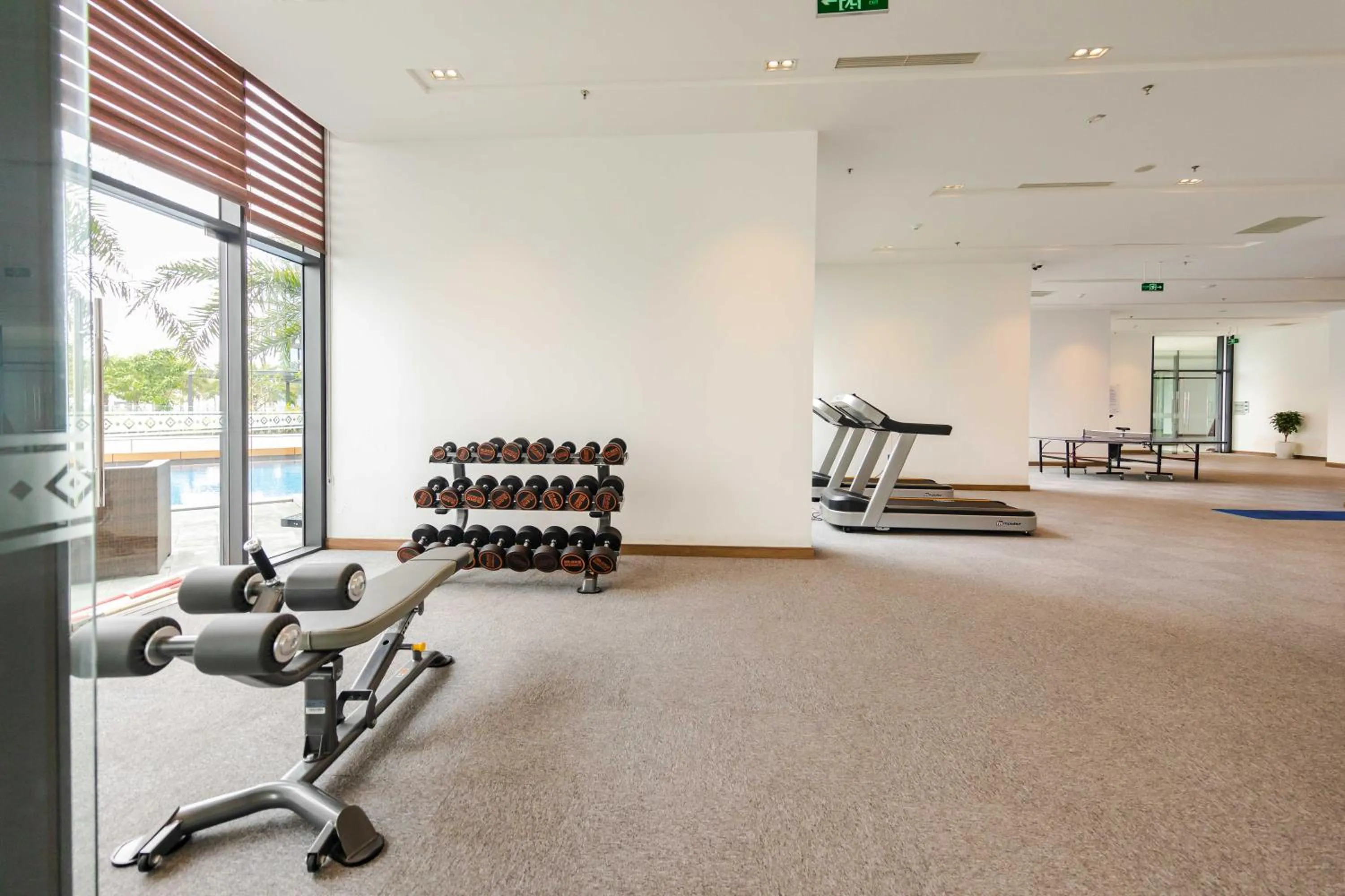 Fitness centre/facilities in Muong Thanh Luxury Ha Long Centre II