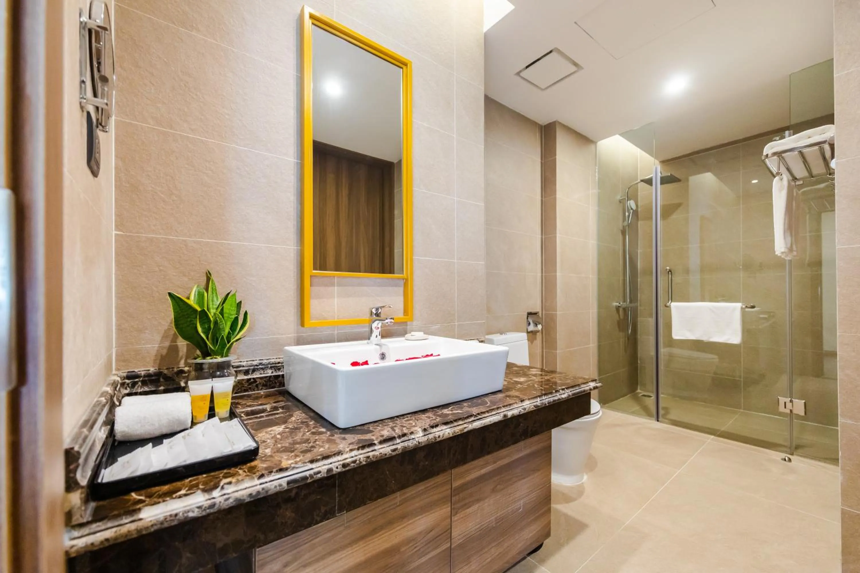 Shower in Muong Thanh Luxury Ha Long Centre II