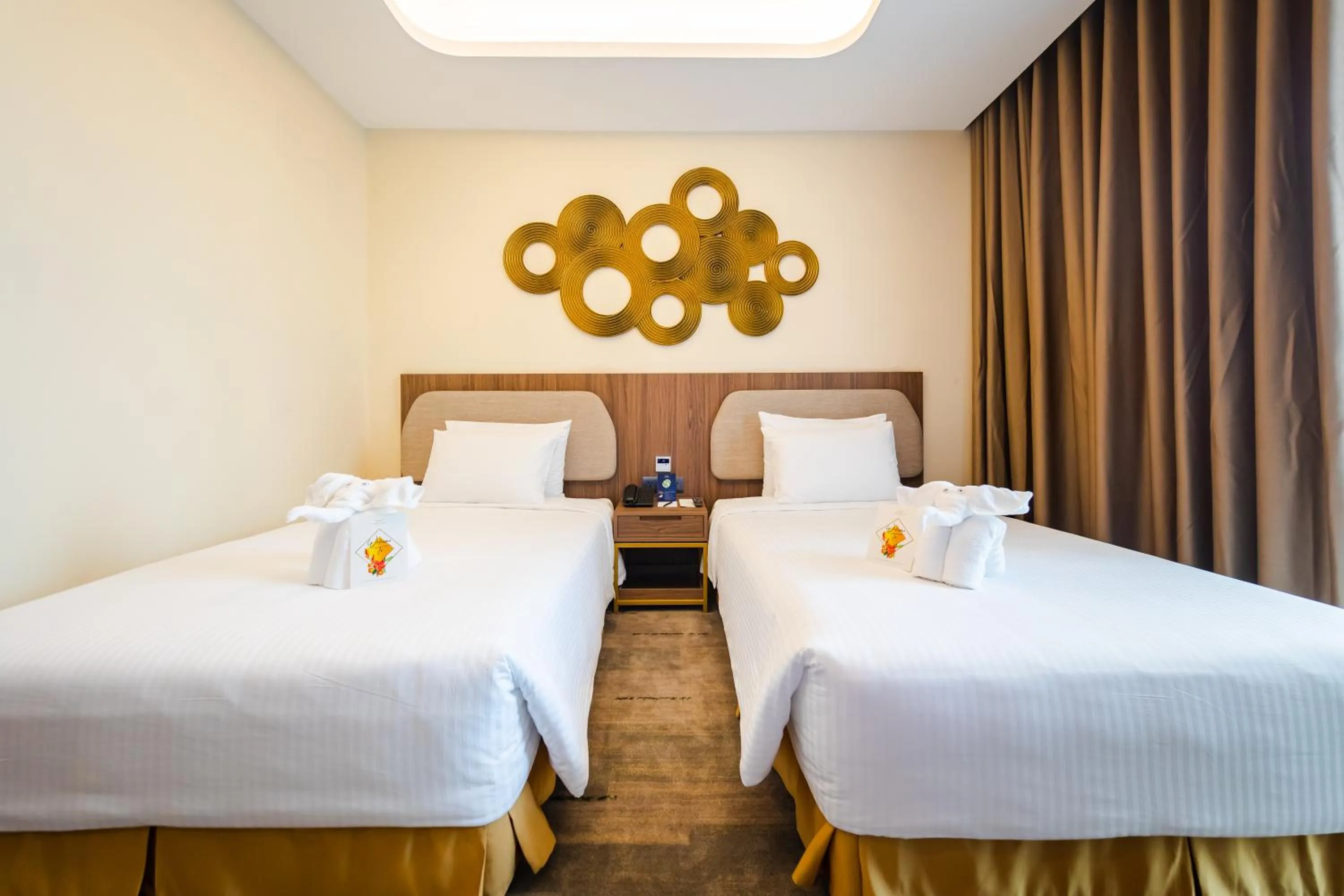 Bedroom in Muong Thanh Luxury Ha Long Centre II