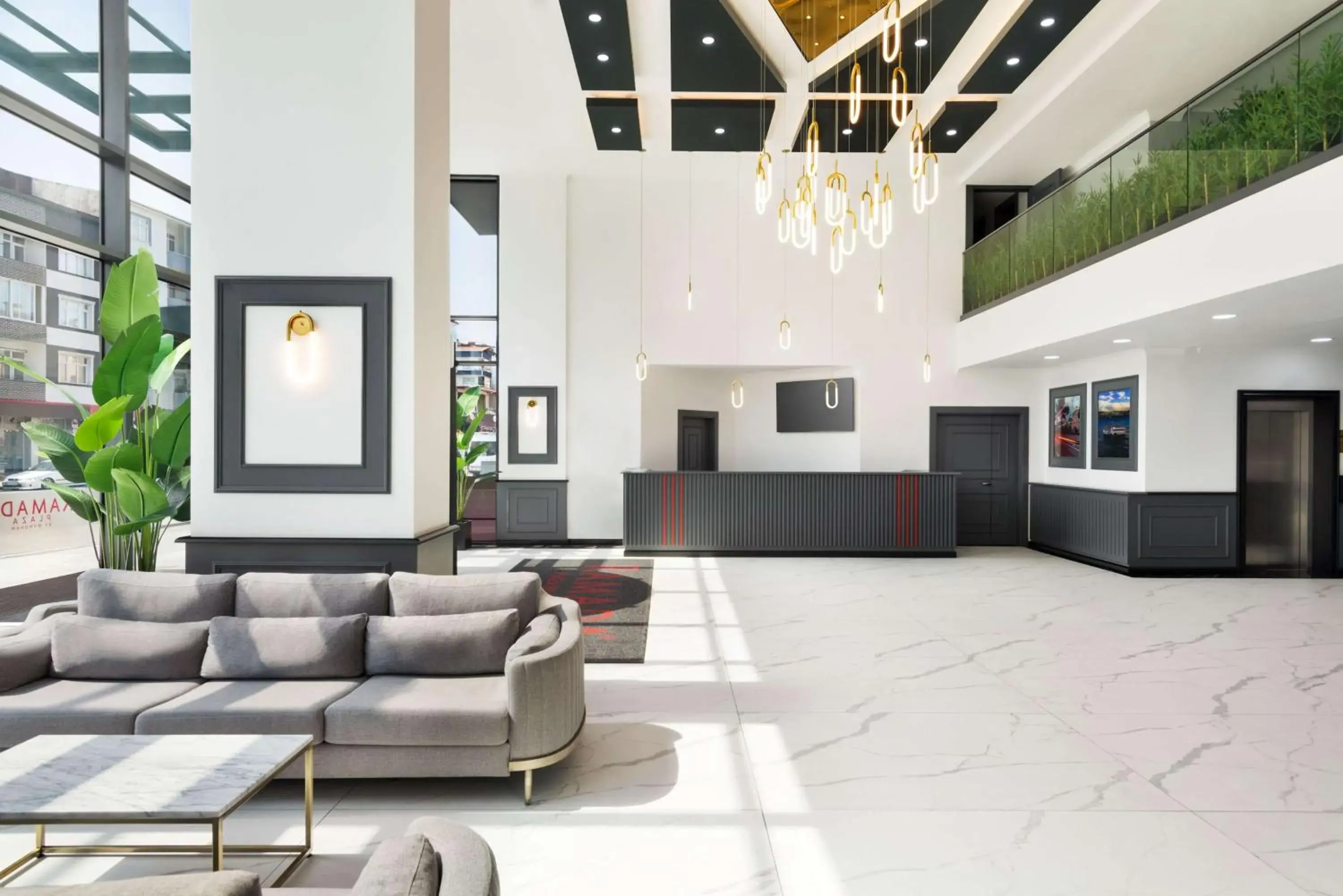Lobby or reception in Ramada Plaza by Wyndham Ordu Lobby or reception in Ramada Plaza by Wyndham Ordu