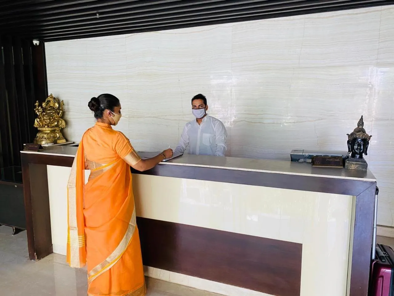 Staff in Hotel Vrisa