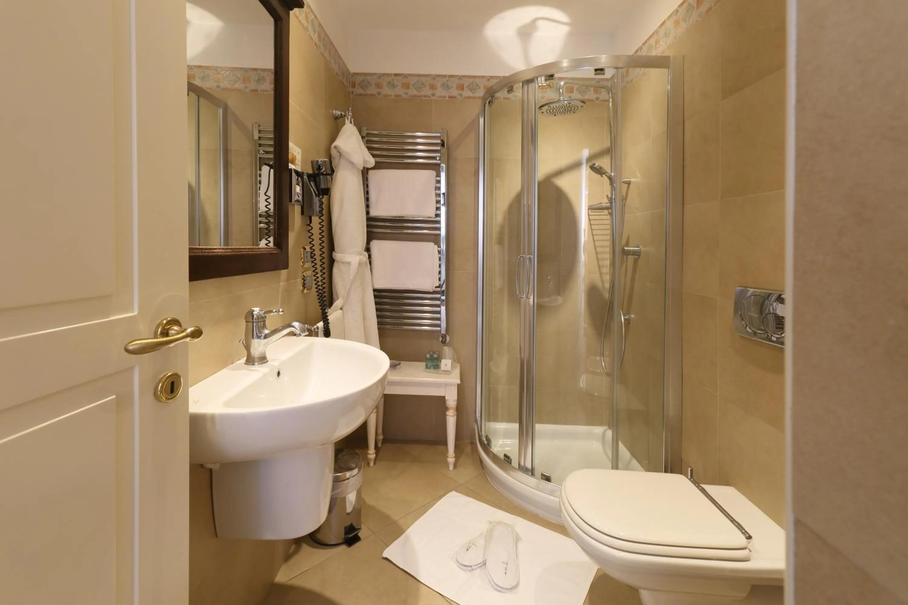 Shower in Villa Angela