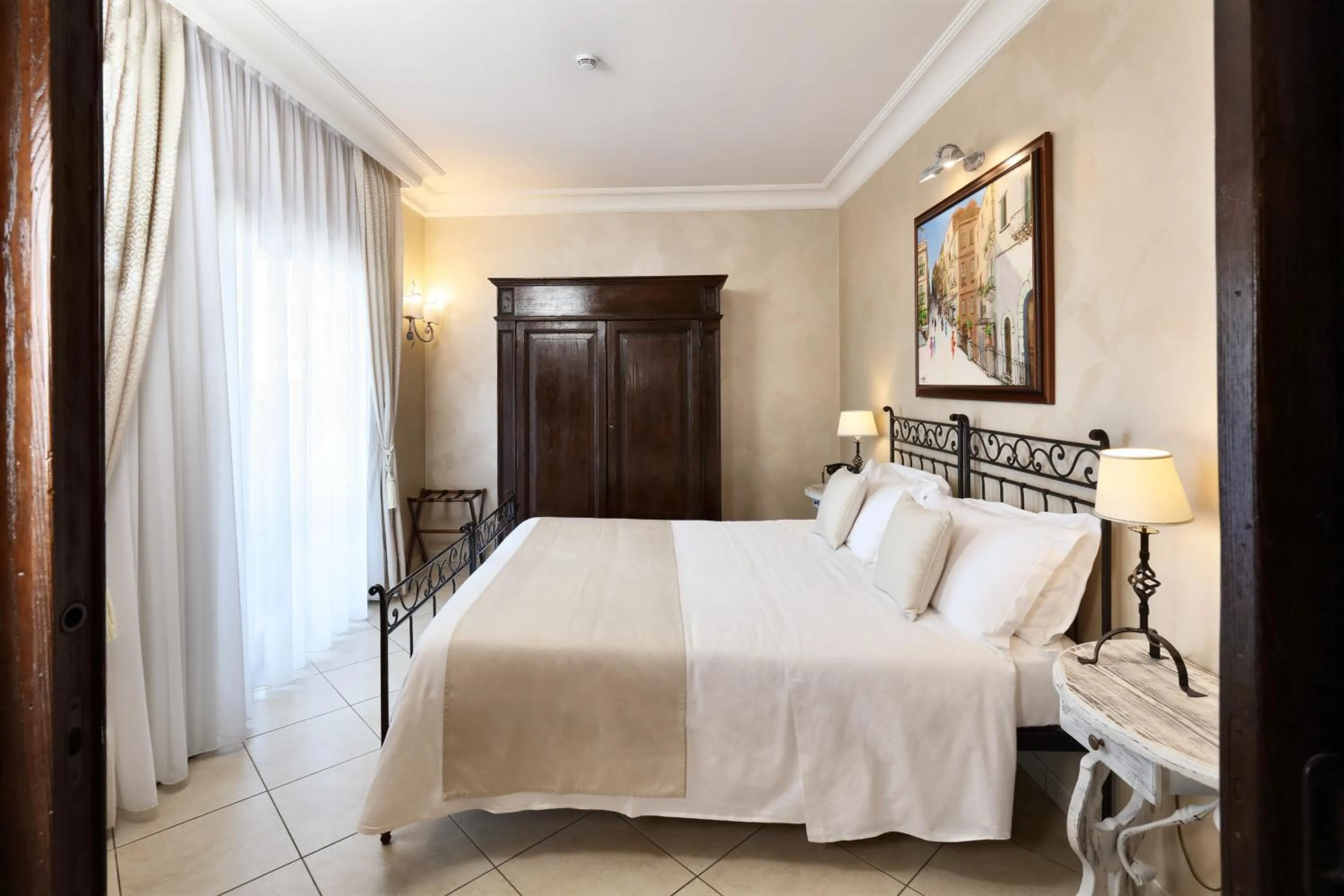 Bedroom, Bed in Villa Angela