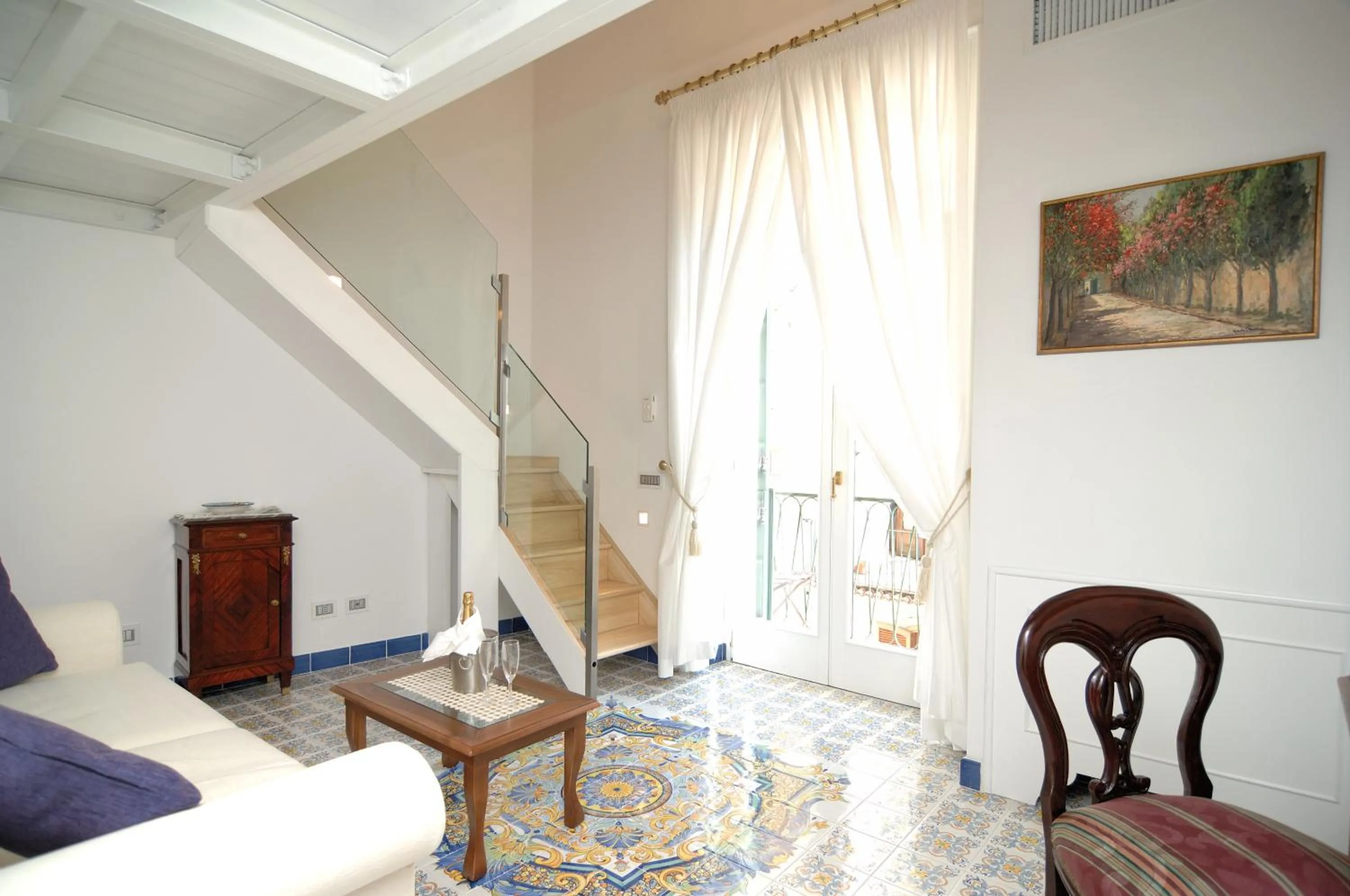 Seating area in Residenza Luce