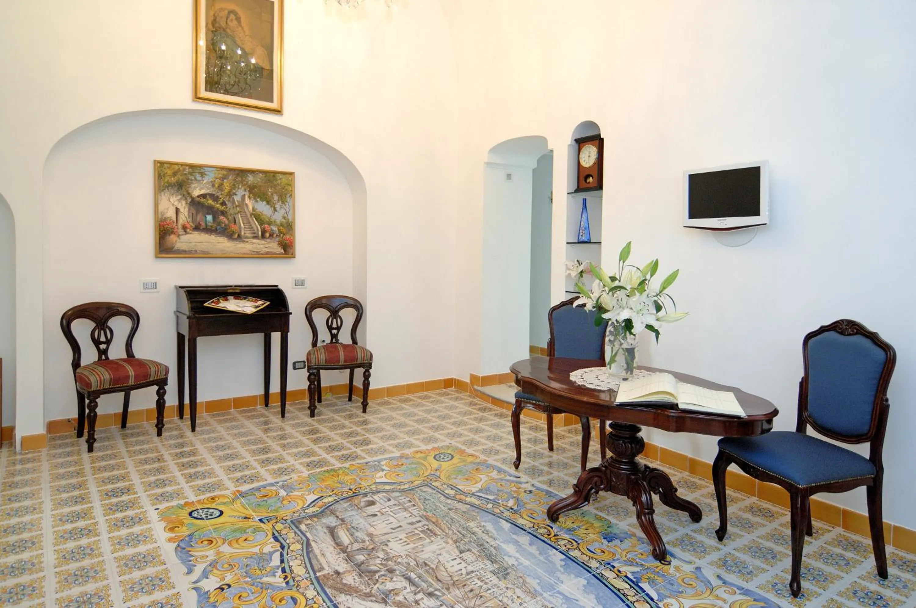 Seating area in Residenza Luce