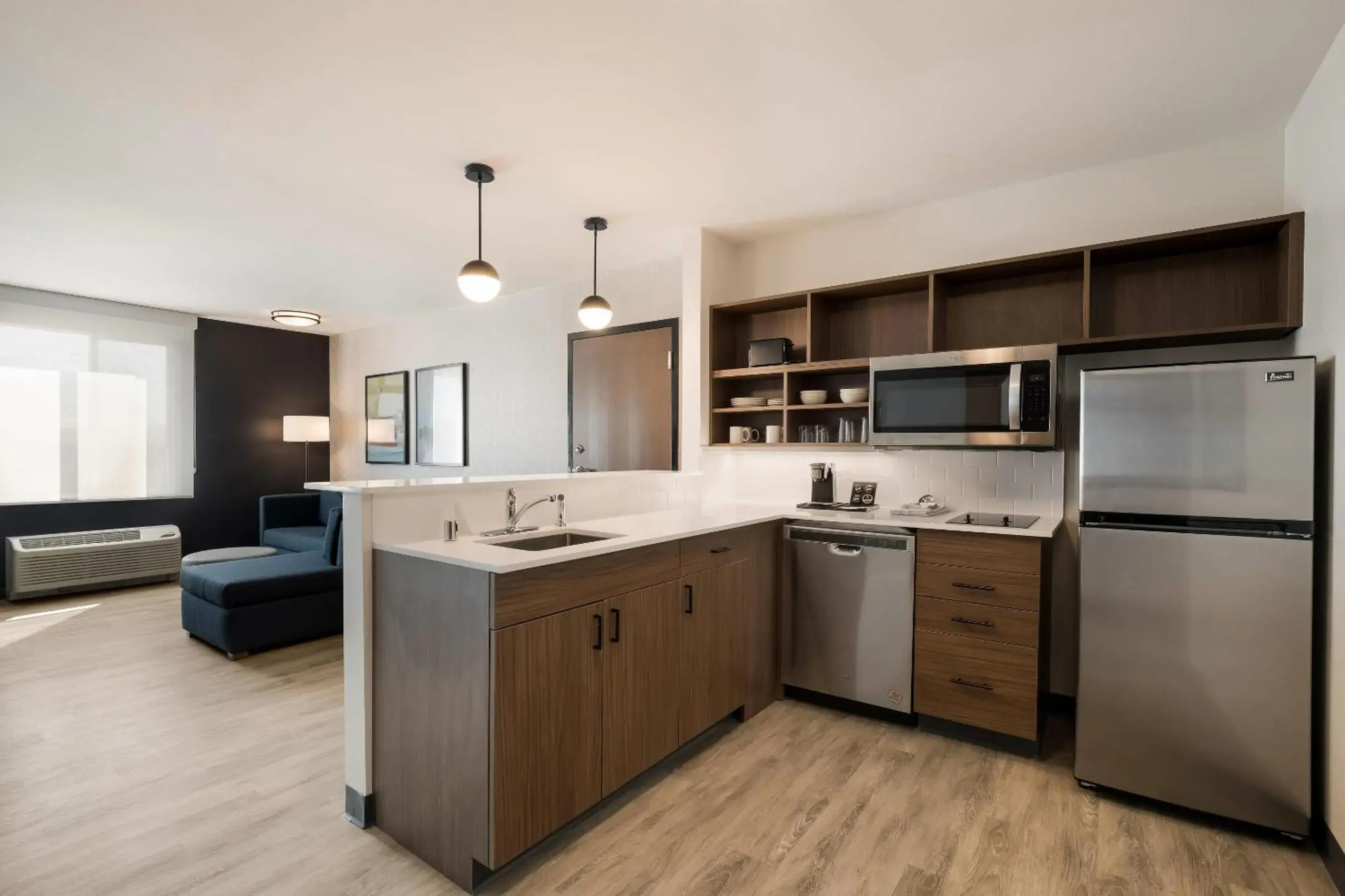 King Suite with Sofa - Non Smoking in Everhome Suites Corona King Suite with Sofa - Non Smoking in Everhome Suites Corona