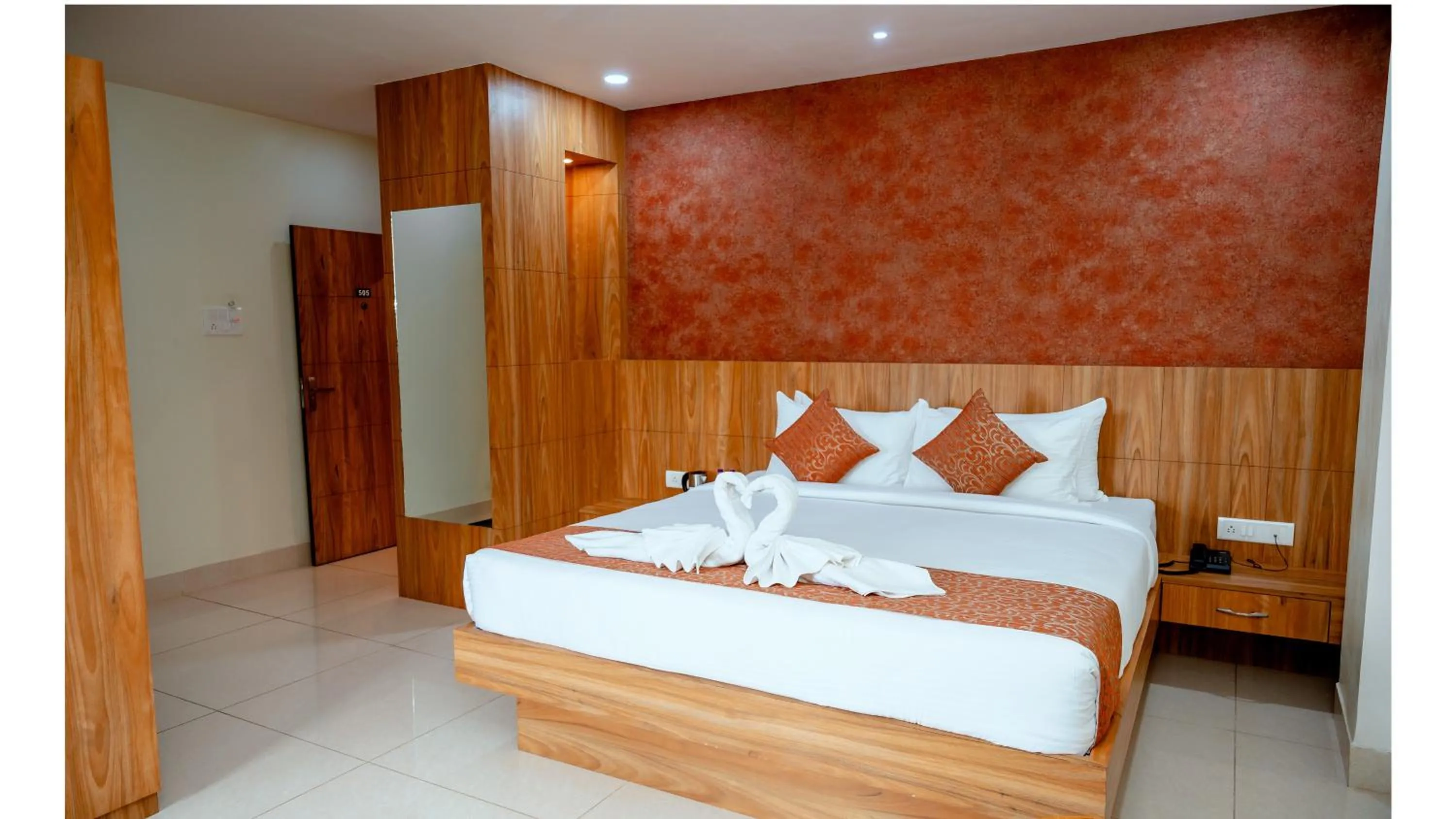 TV and multimedia, Bed in Hotel Teesta Stay, Rampurhat