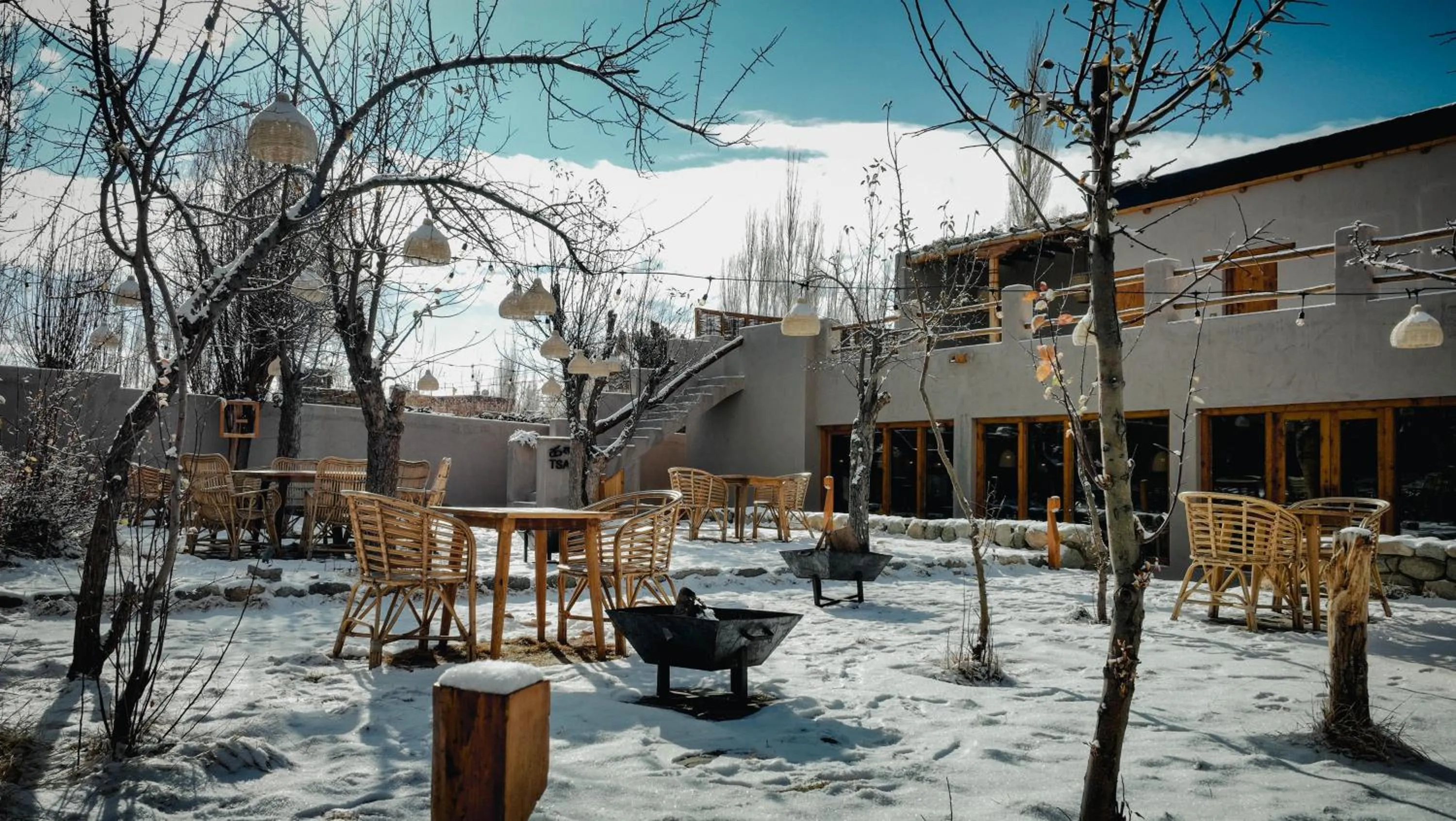 Garden in Dolkhar Resort