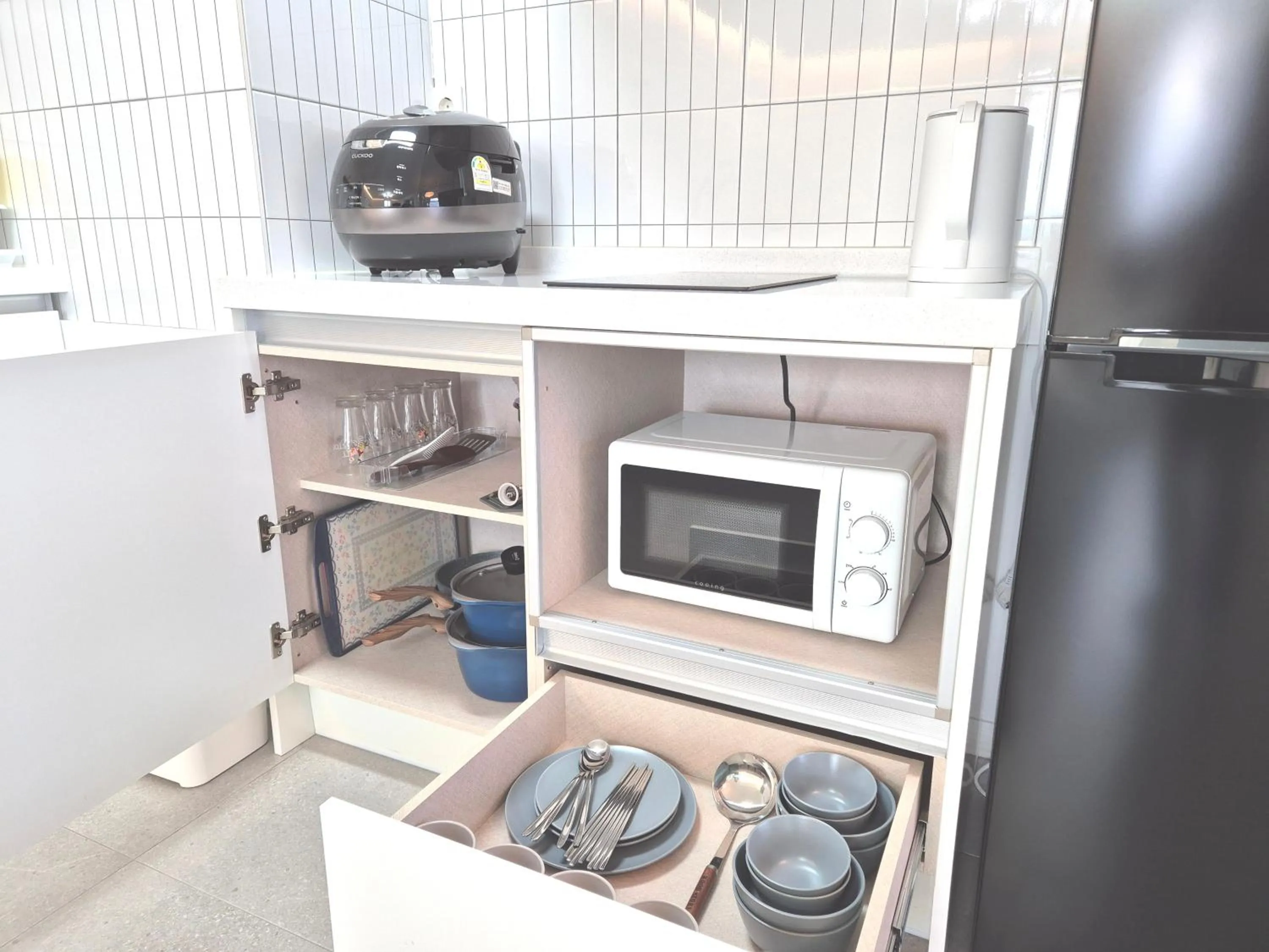 Kitchen or kitchenette in Liverpool & Spa