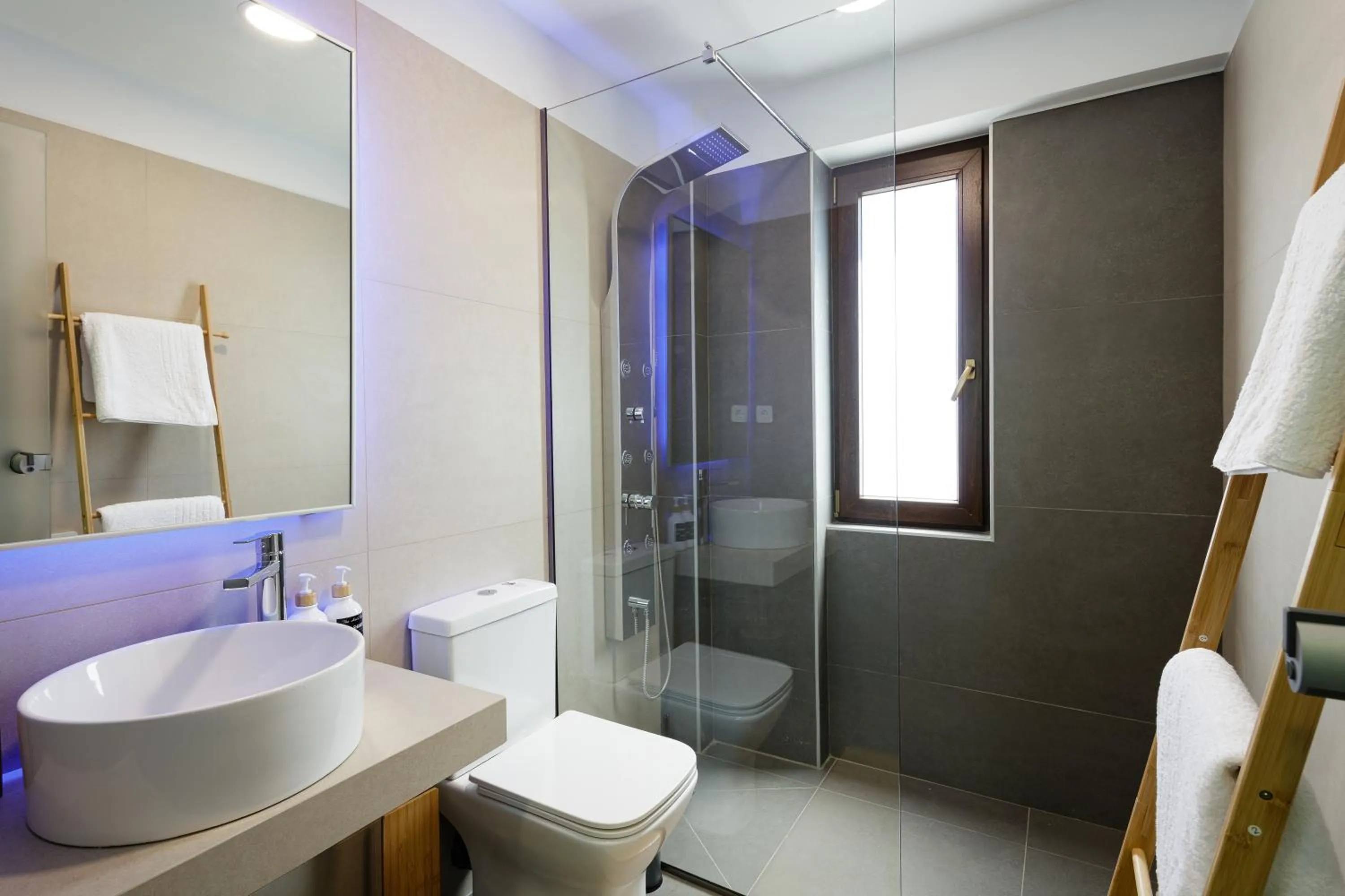 Shower in Coconut Palm Paradise