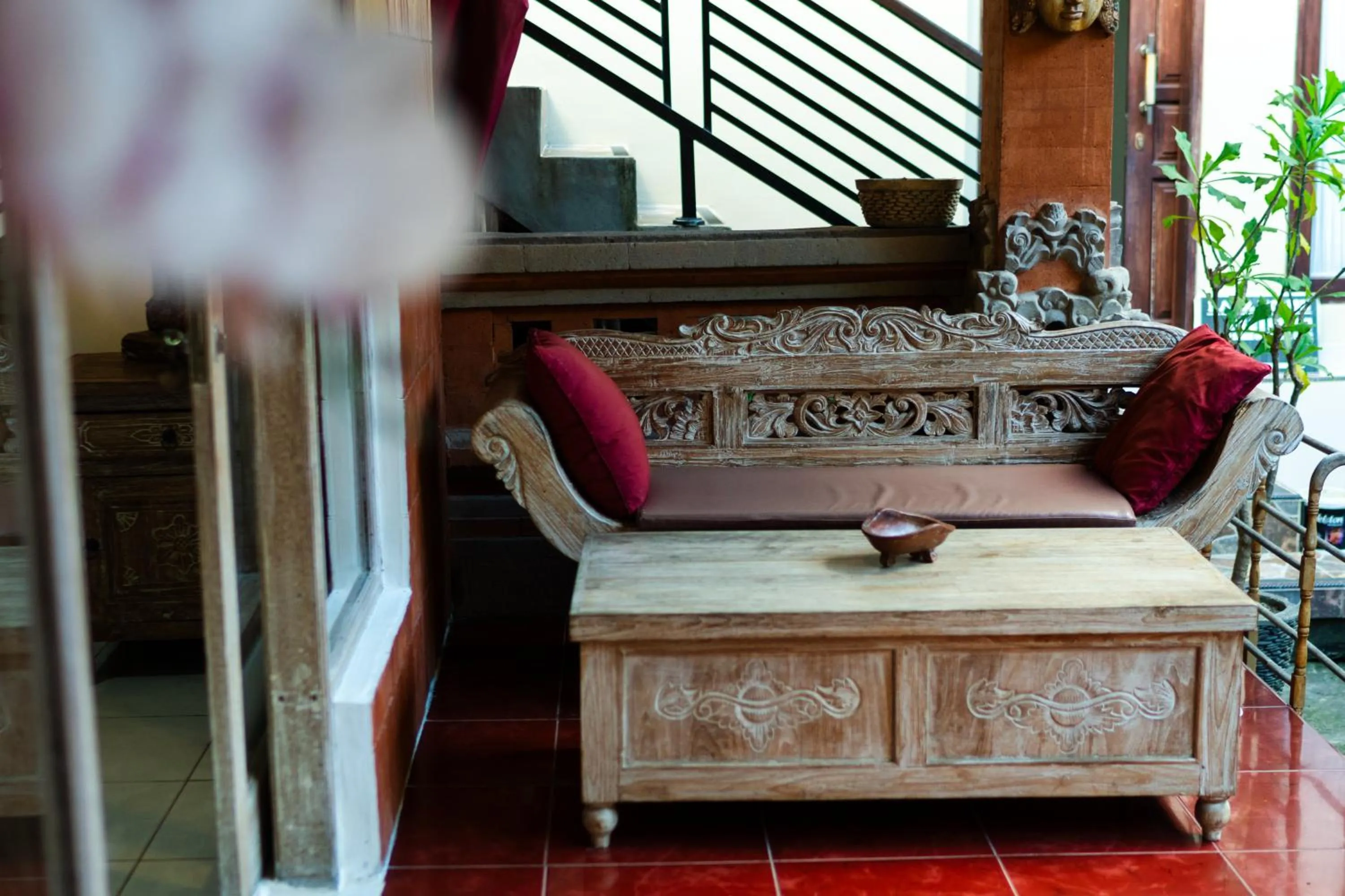 Seating area in Purnama House