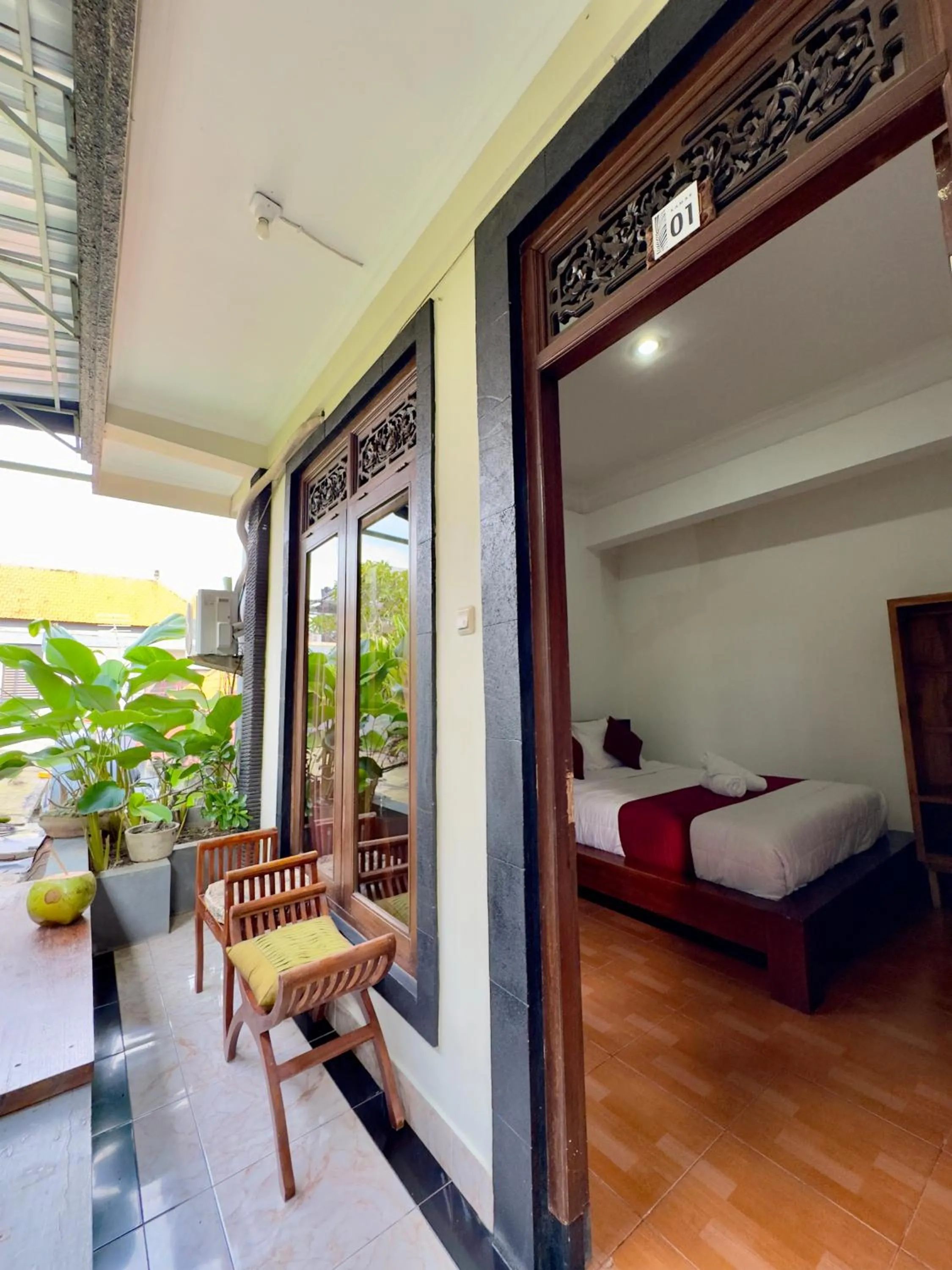 Balcony/Terrace in Purnama House