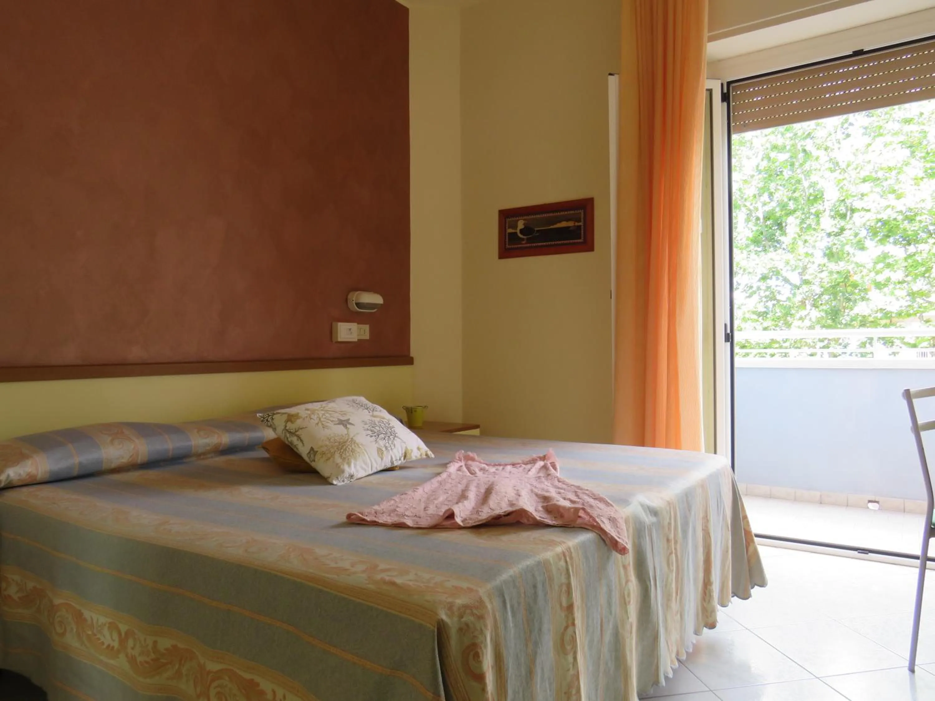 Bed in Hotel Solidea