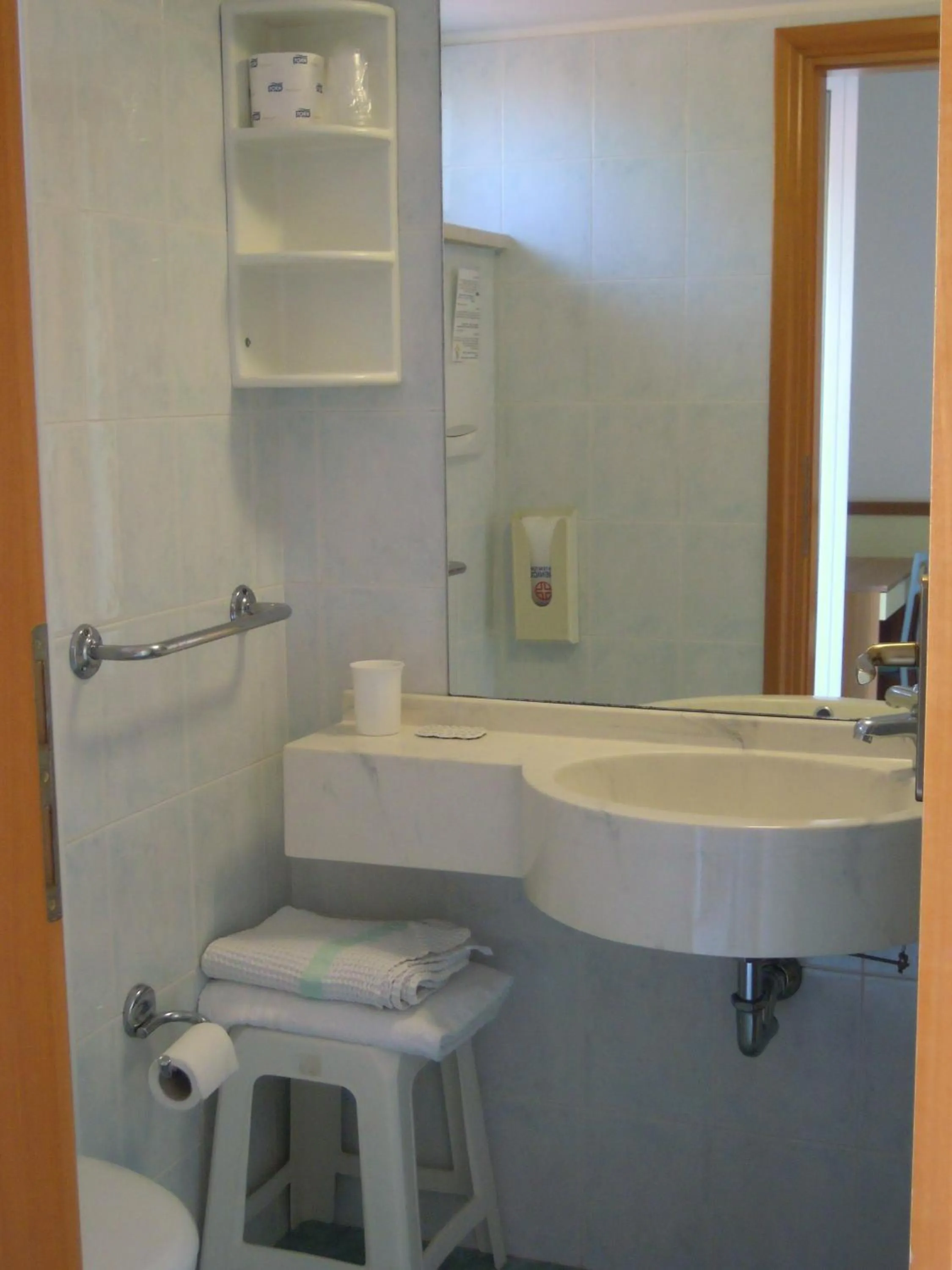 Bathroom in Hotel Solidea