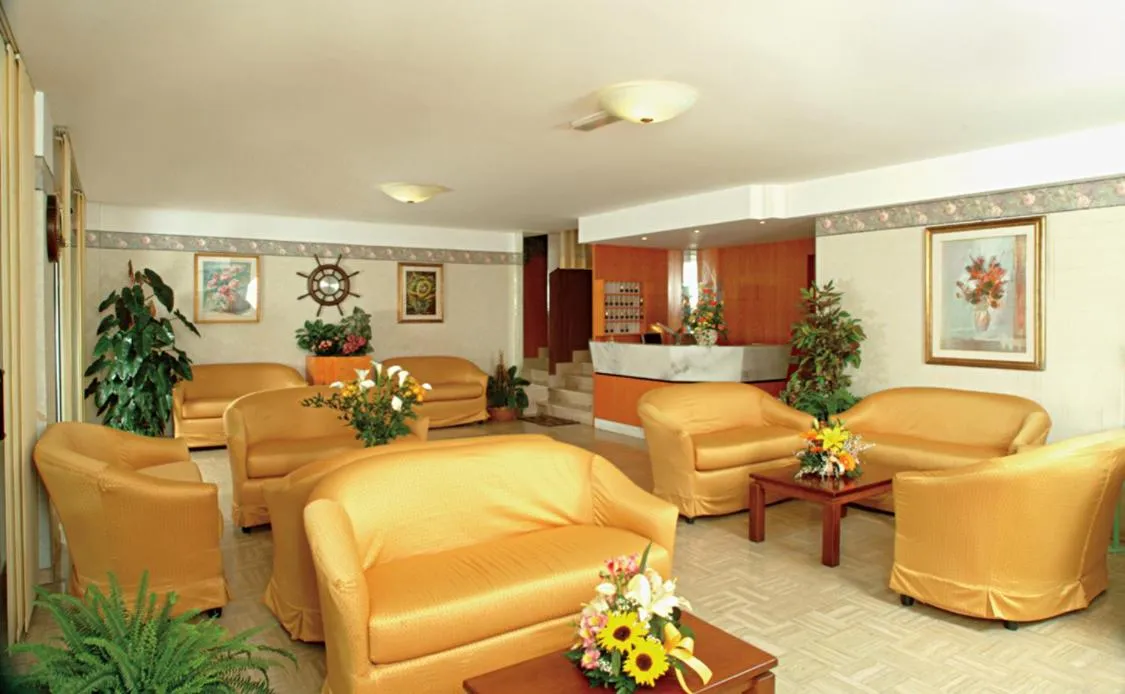 Lobby or reception in Hotel Solidea