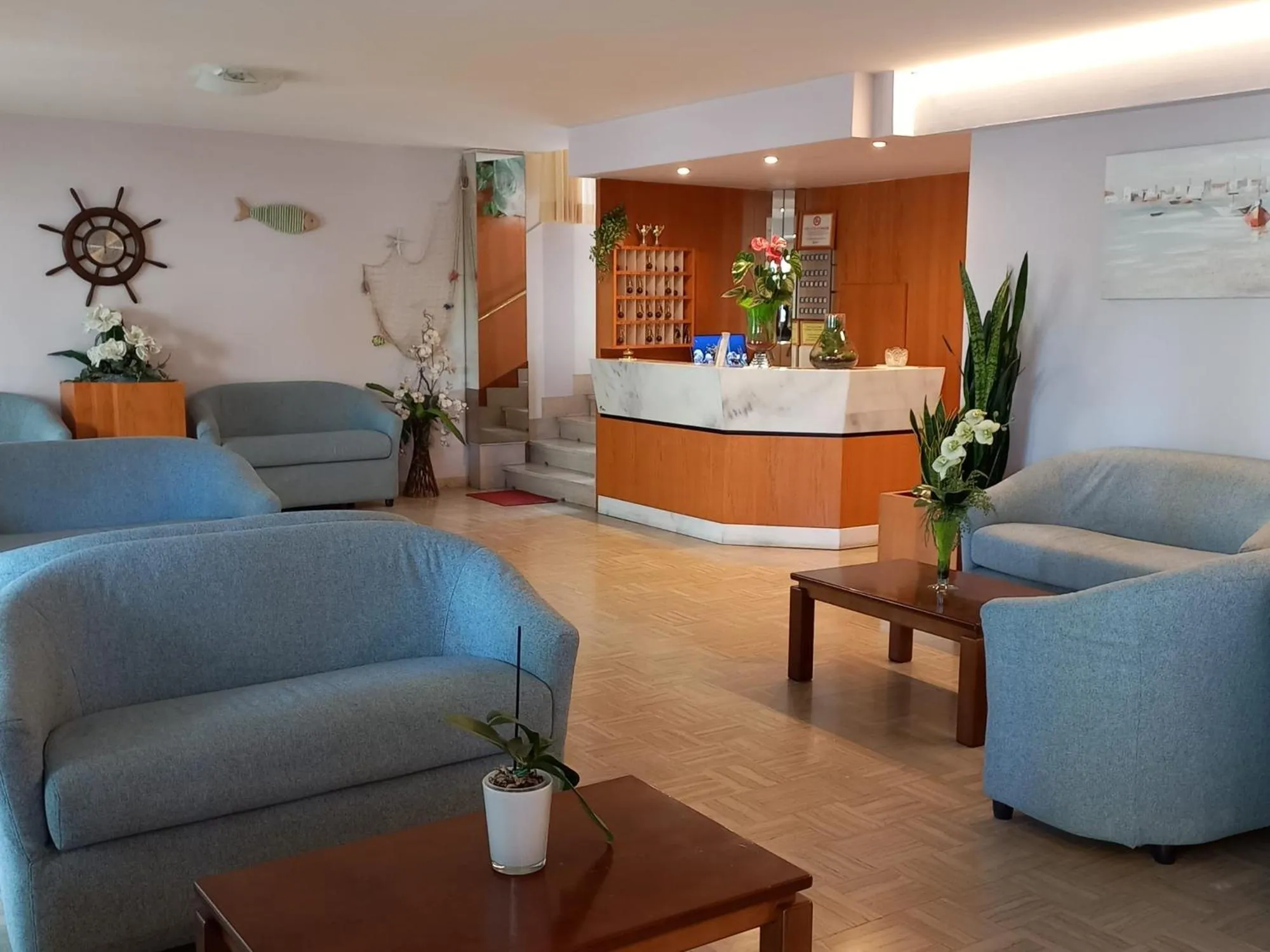 Living room in Hotel Solidea