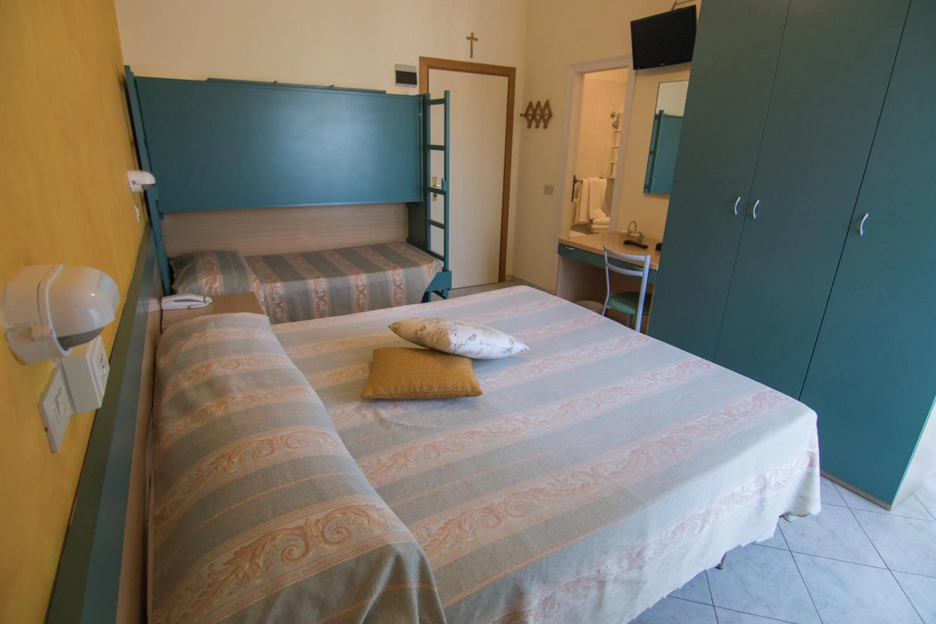 Bed in Hotel Solidea