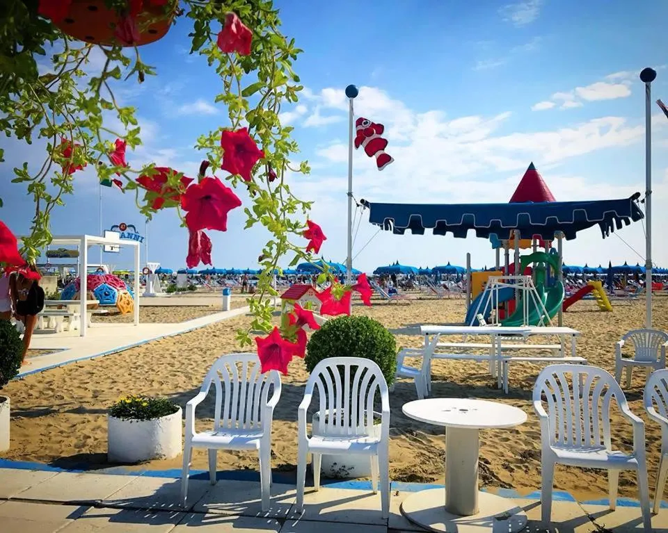 Beach in Hotel Solidea