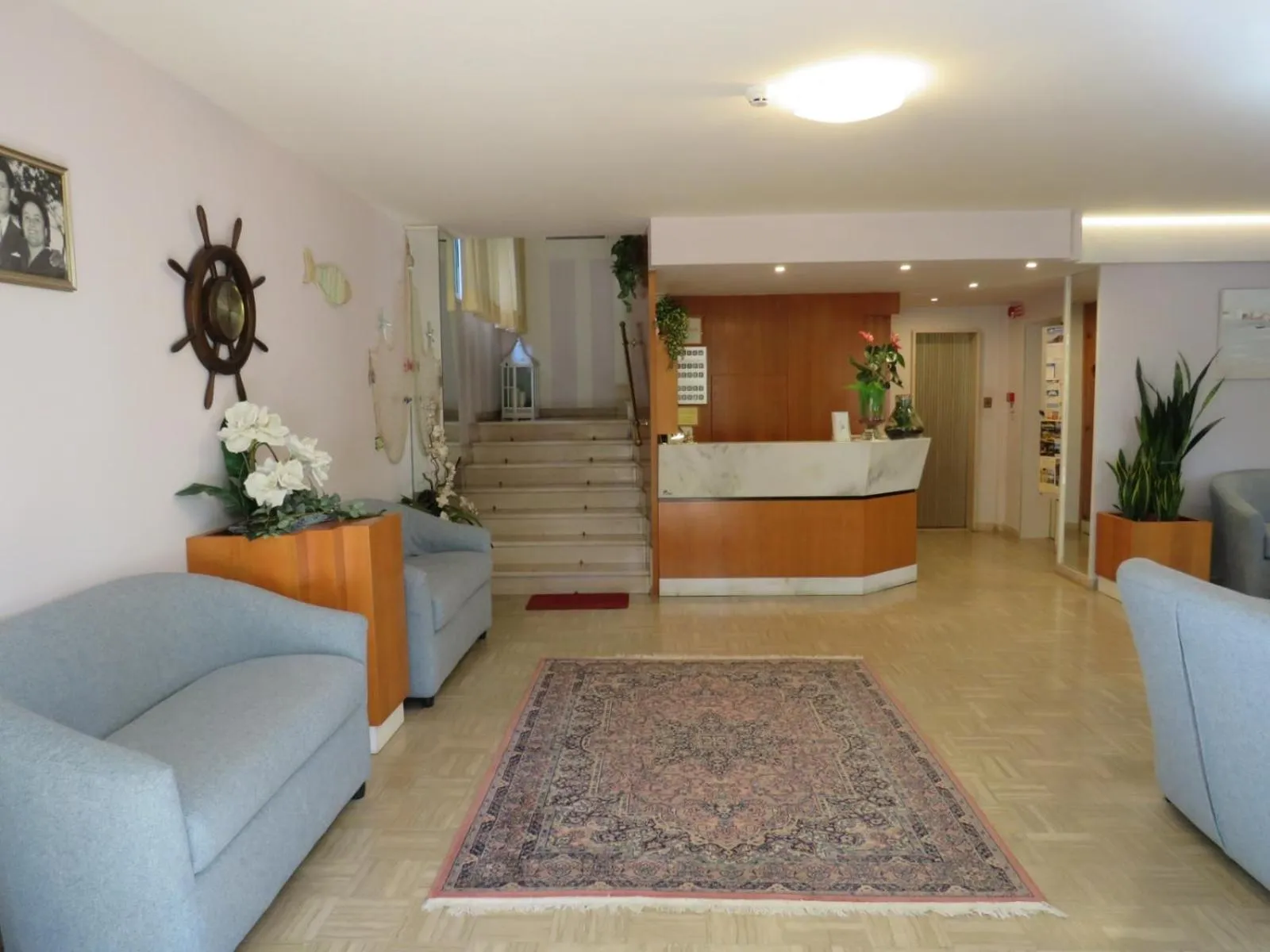 Living room in Hotel Solidea