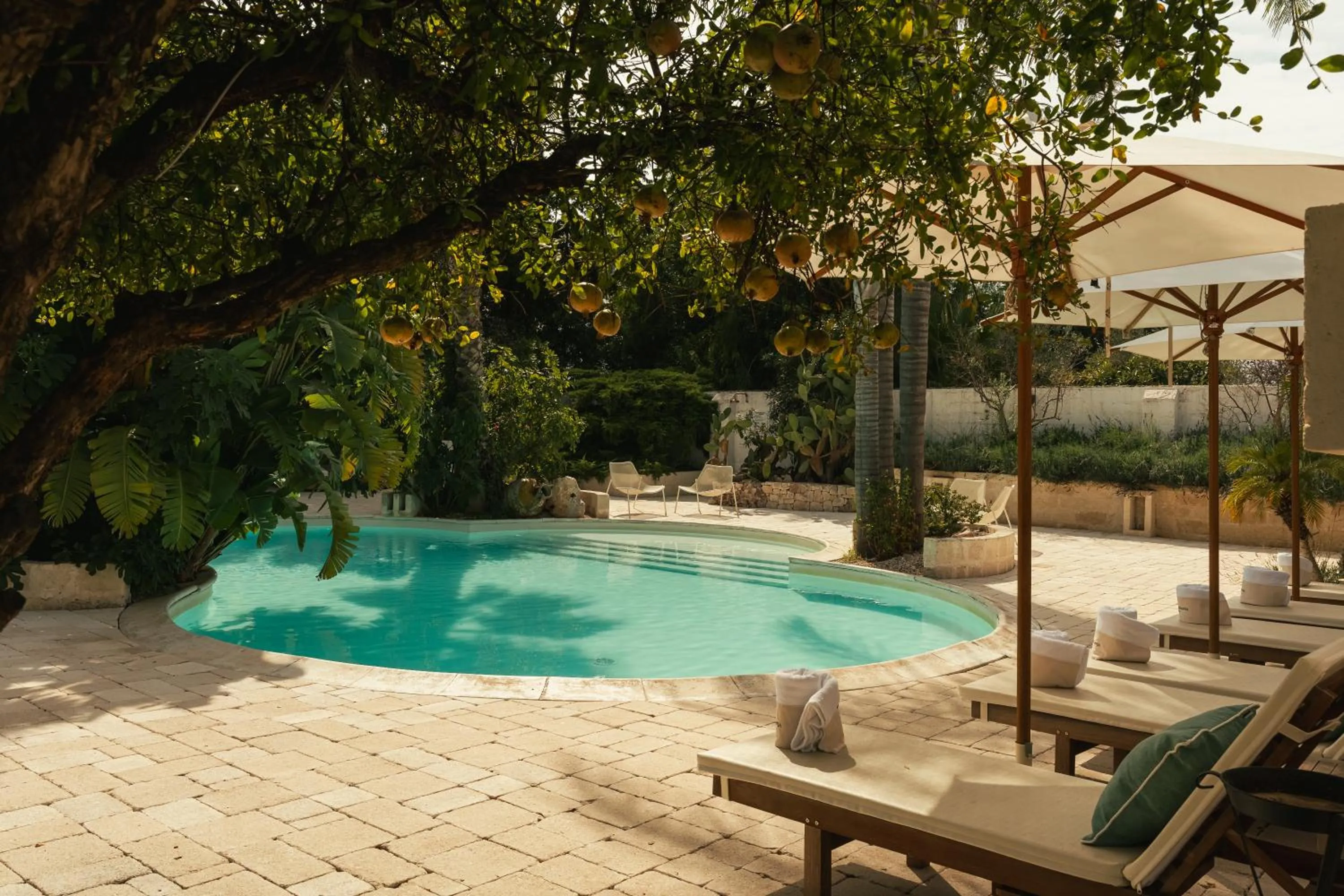 Swimming pool in Masseria Messapia Wine Resort & Spa Salento
