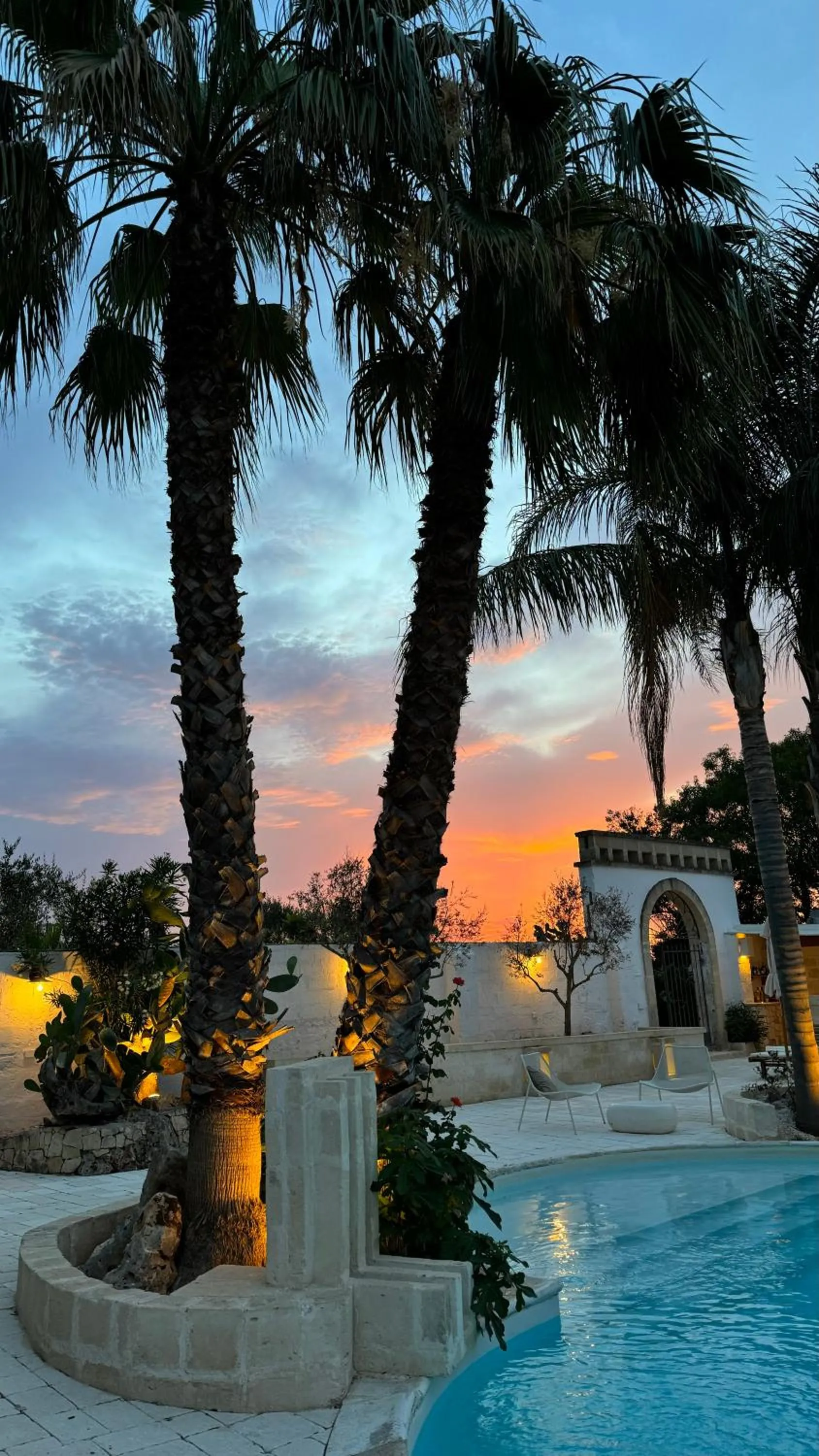 Swimming pool in Masseria Messapia Wine Resort & Spa Salento