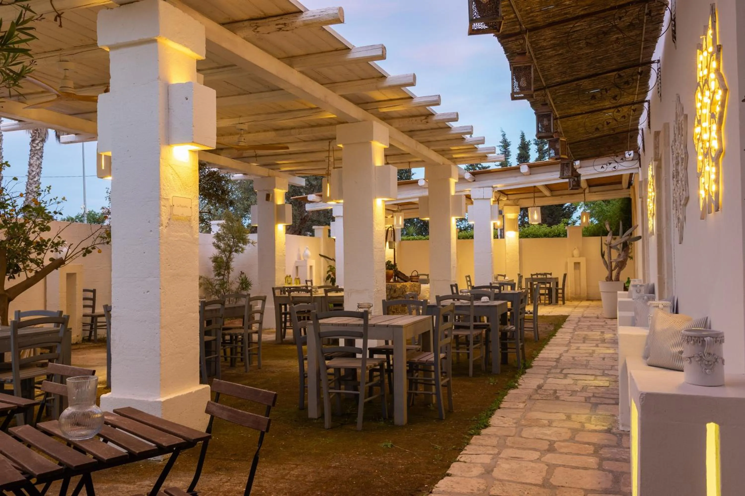 Restaurant/places to eat in Masseria Messapia Wine Resort & Spa Salento