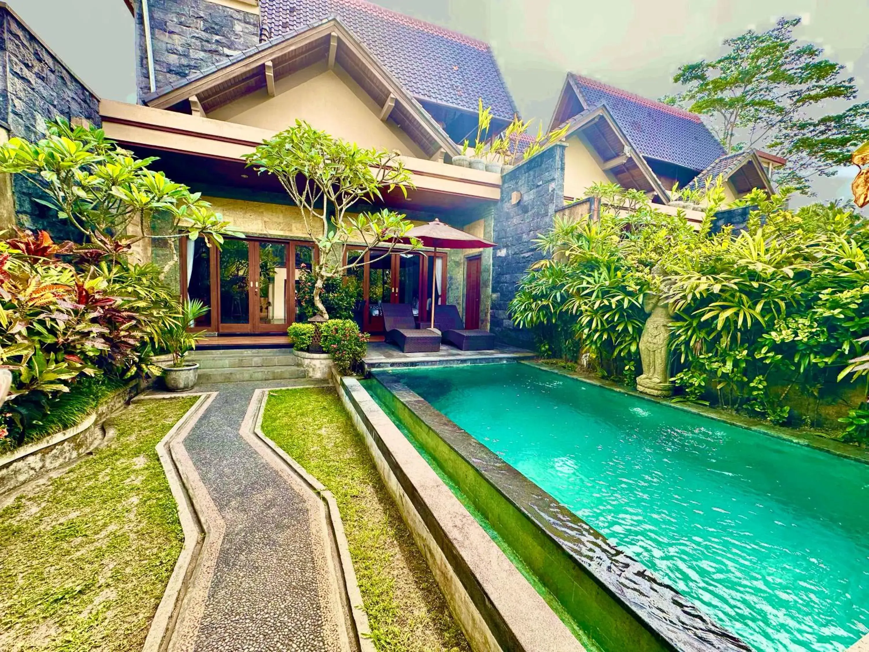 Swimming pool in Dupa Ubud Swimming pool in Dupa Ubud