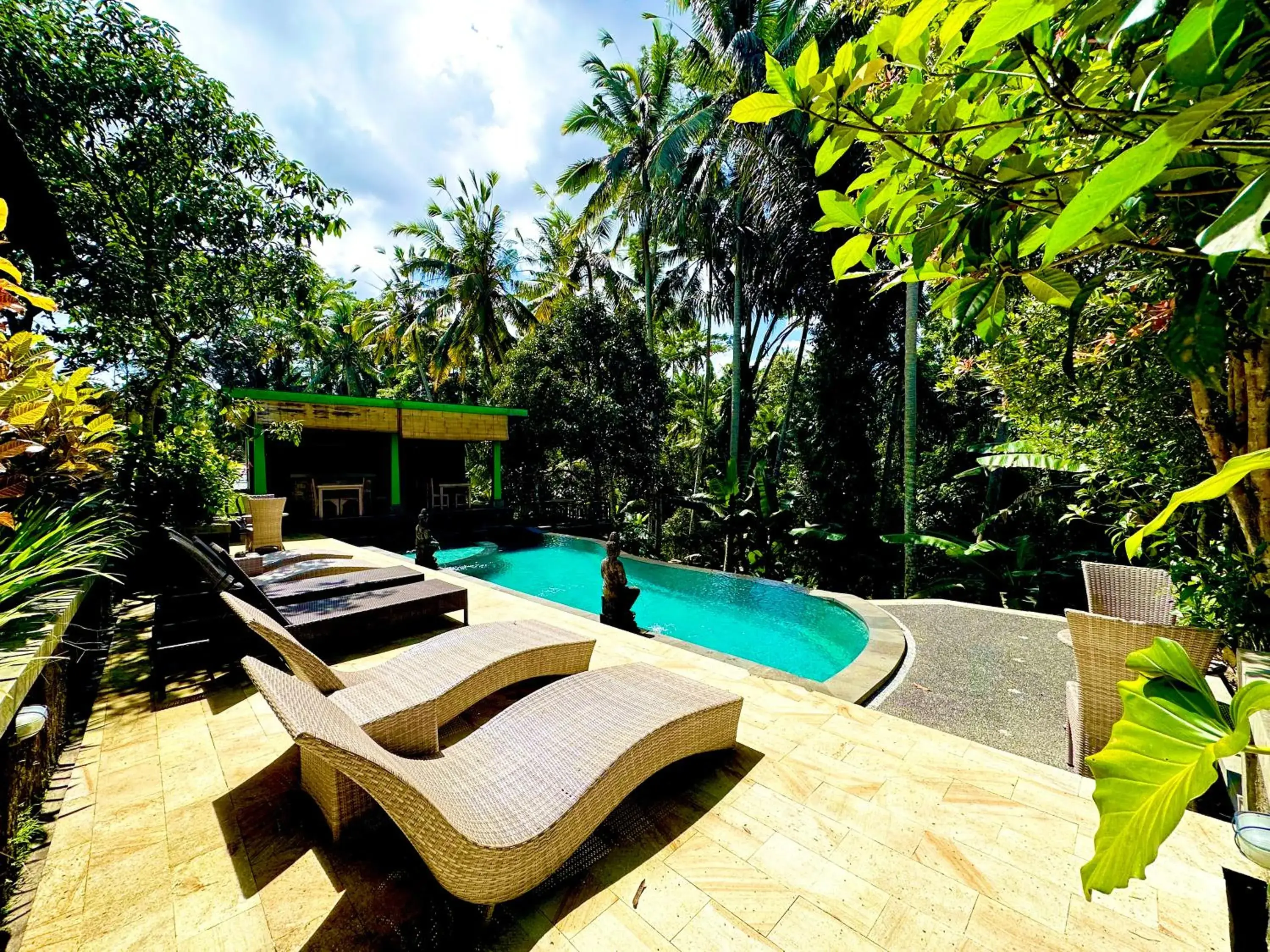 Swimming pool in Dupa Ubud Swimming pool in Dupa Ubud