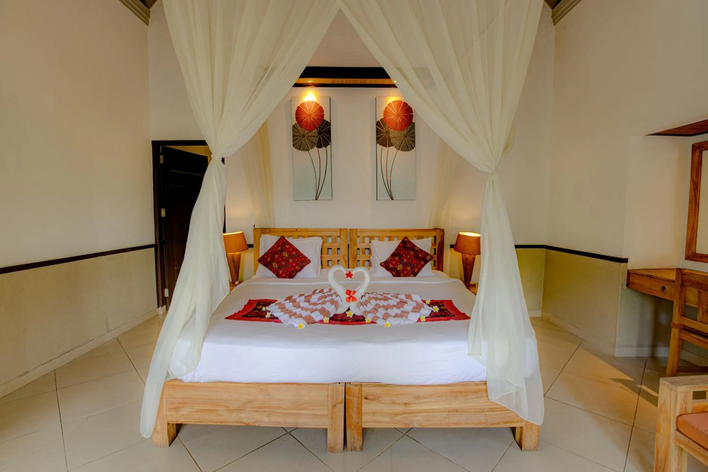 Bed in Dupa Ubud