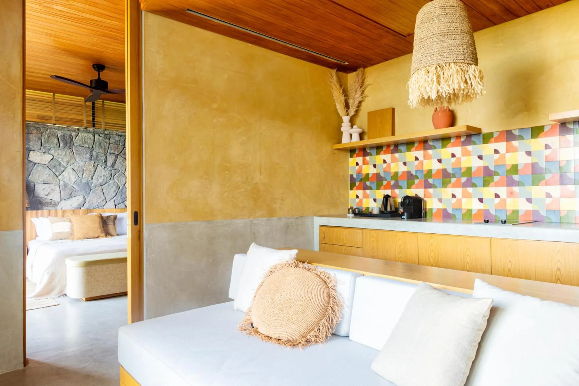 Seating area in Birdcage 33 Hotel - Adult Only